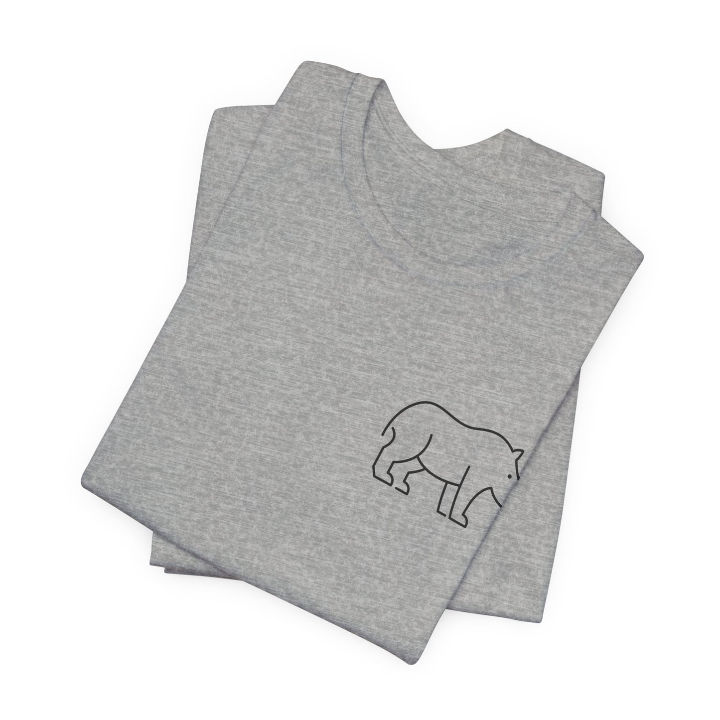 Rhino Print Men & Women T-Shirt