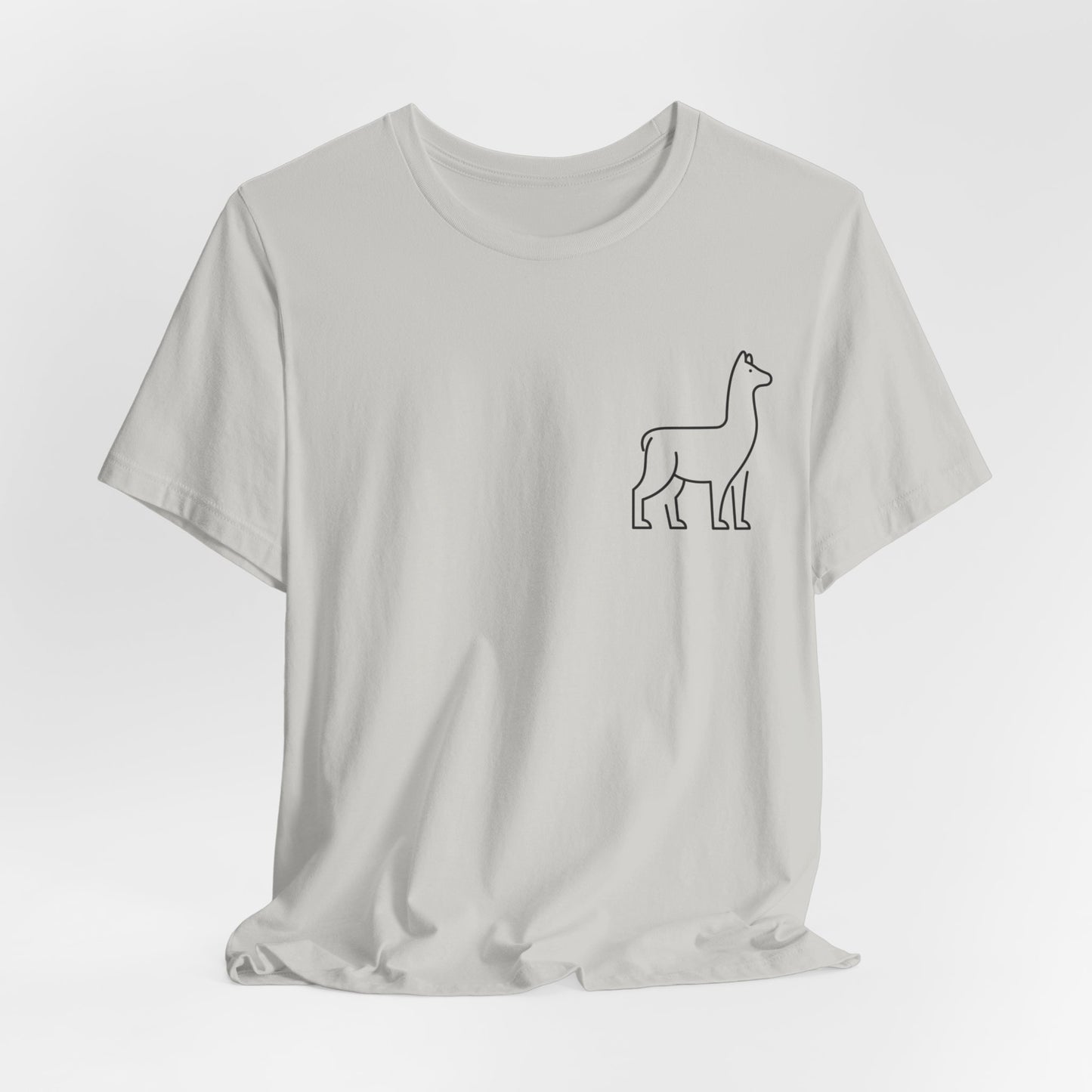Alpaca Print Men & Women T-Shirt
