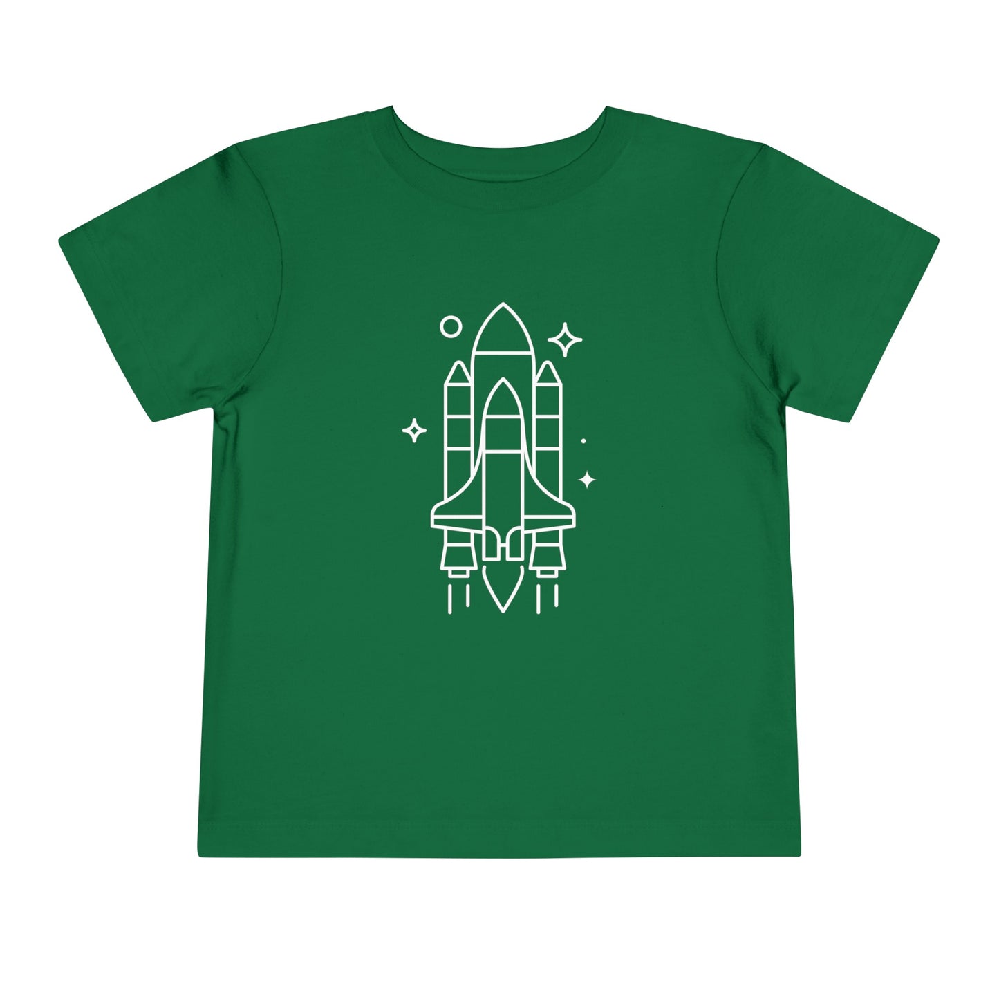 Rocket Ship Print Kids T-Shirt
