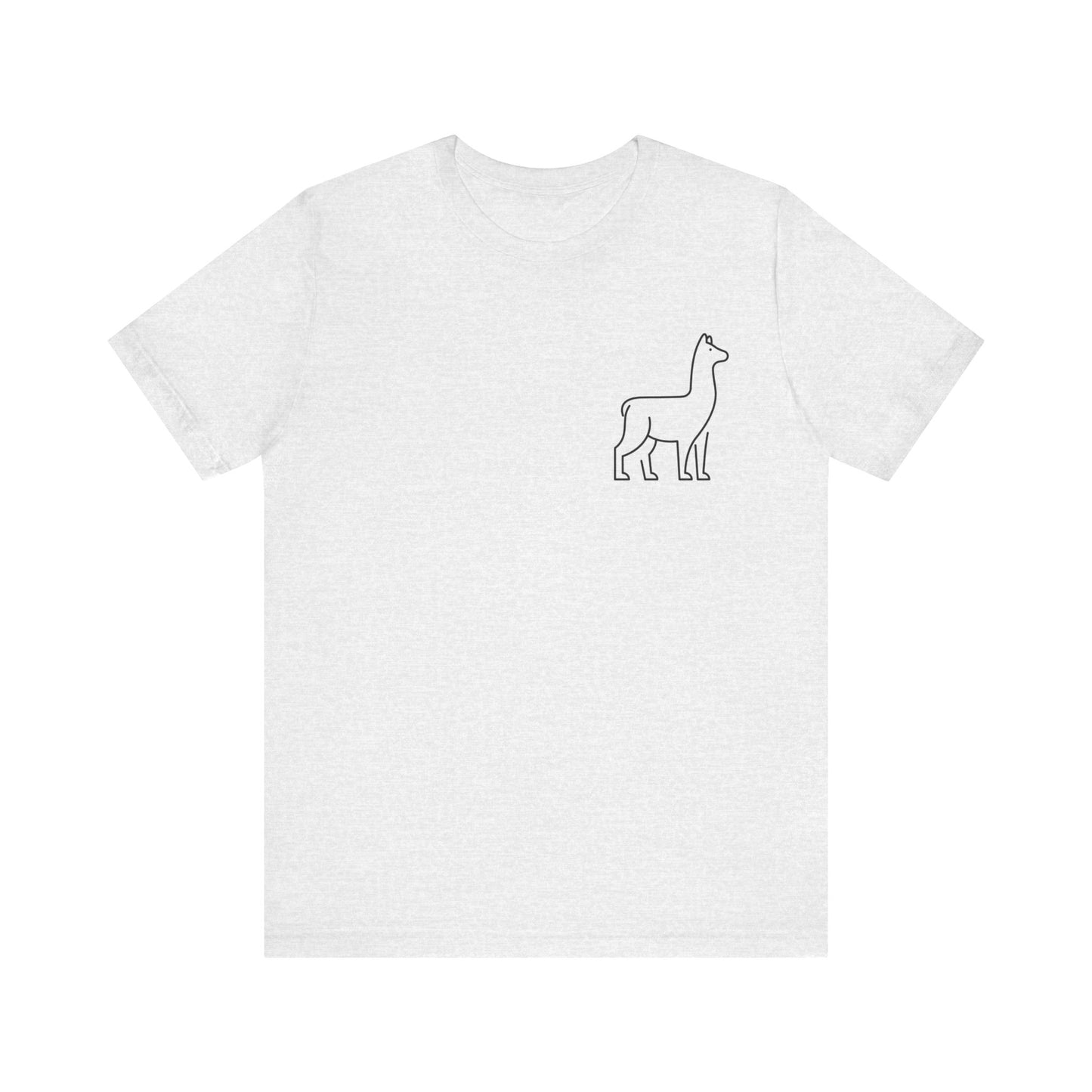 Alpaca Print Men & Women T-Shirt
