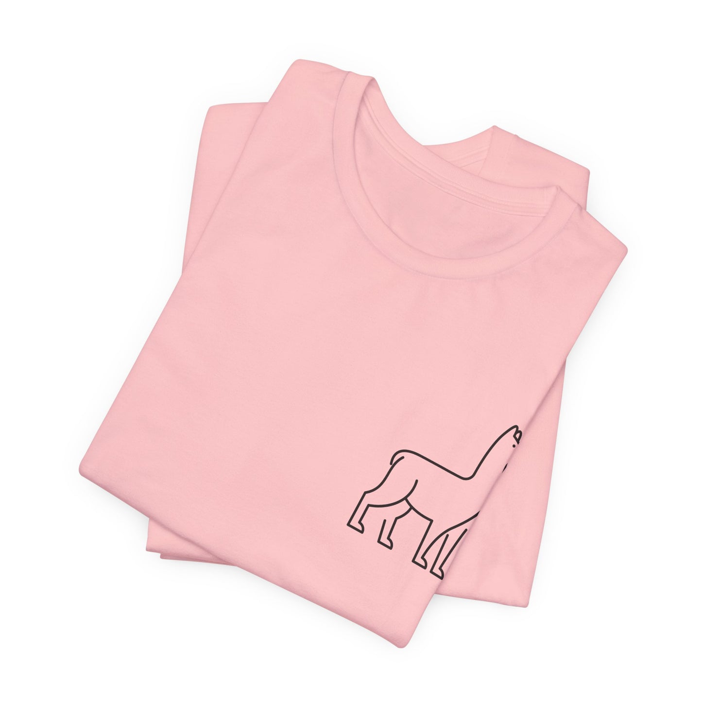 Alpaca Print Men & Women T-Shirt