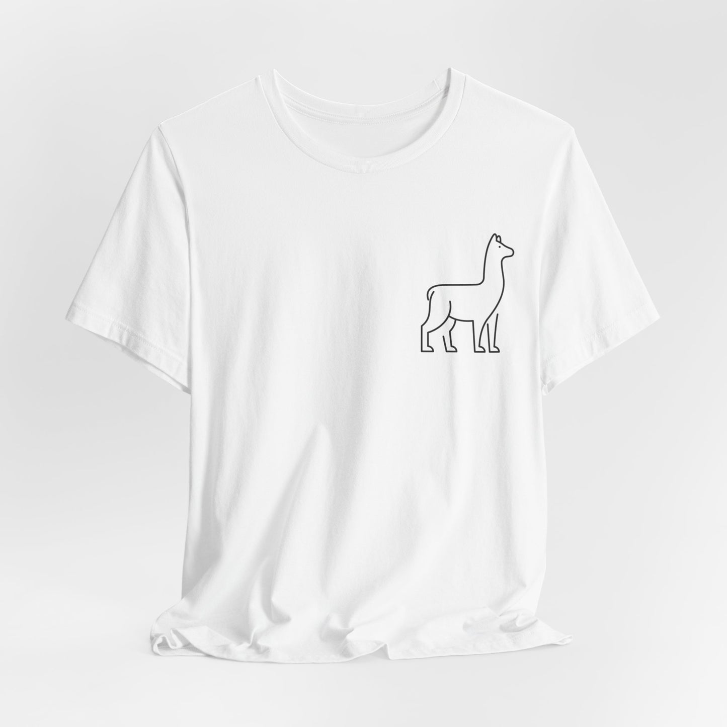 Alpaca Print Men & Women T-Shirt