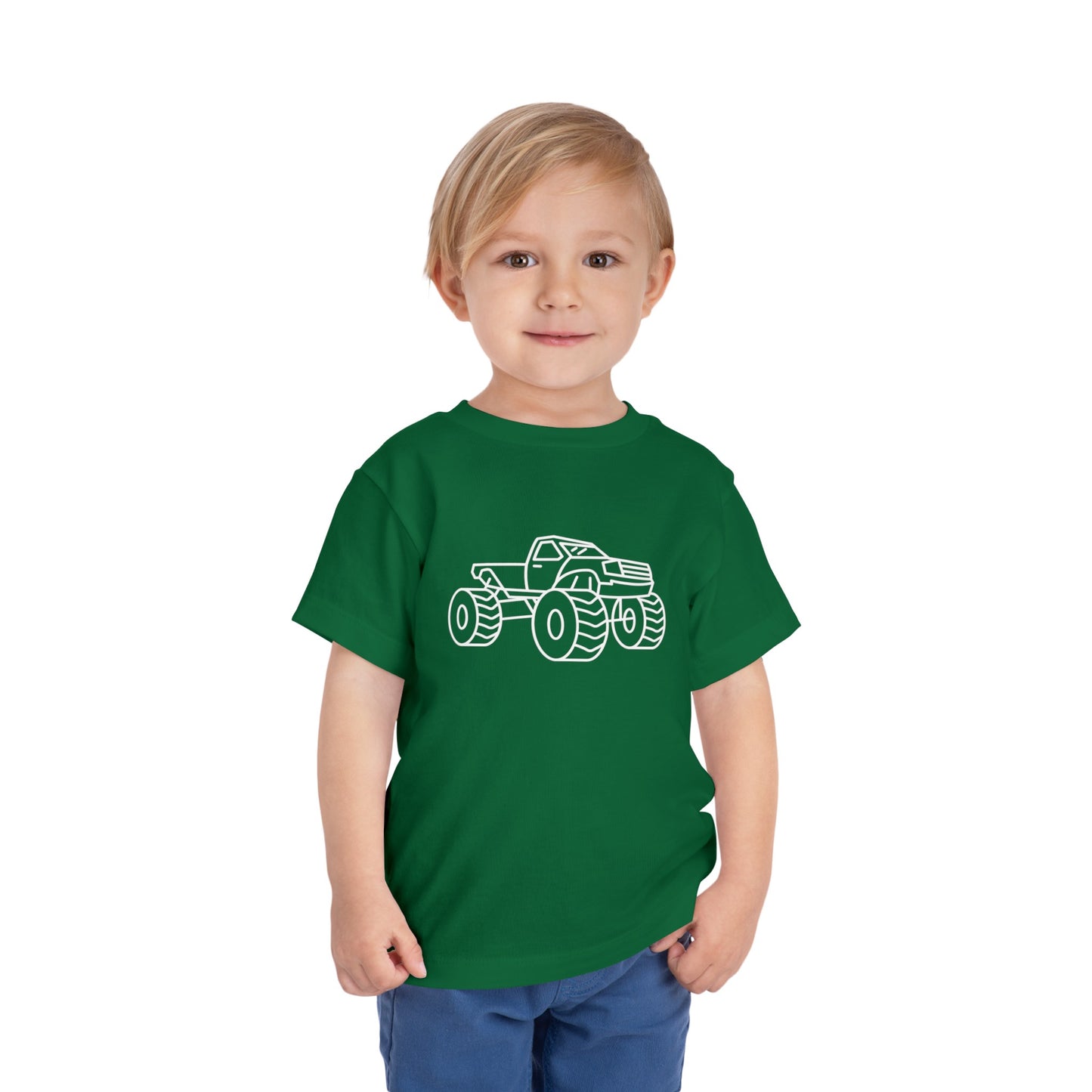 Monster Truck Print Kids T-Shirt