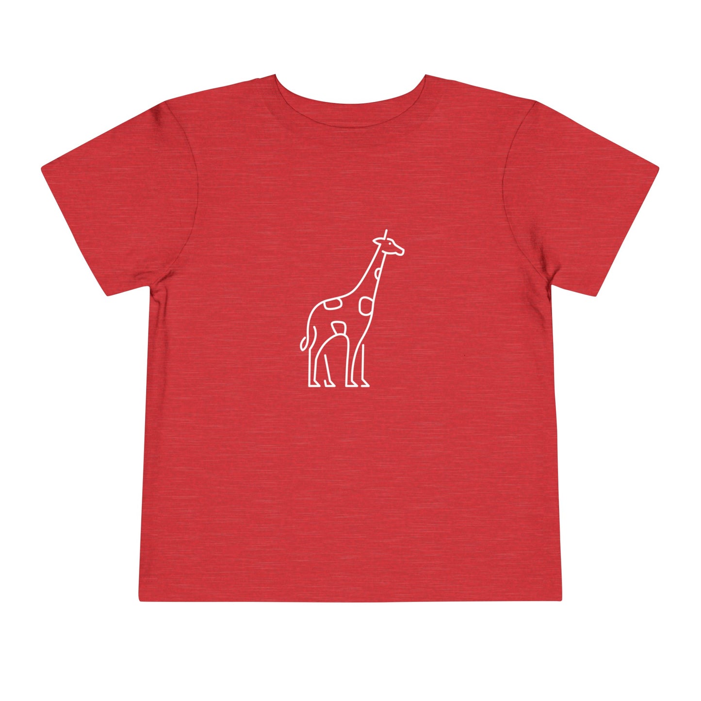Giraffe Print Toddlers T-Shirt