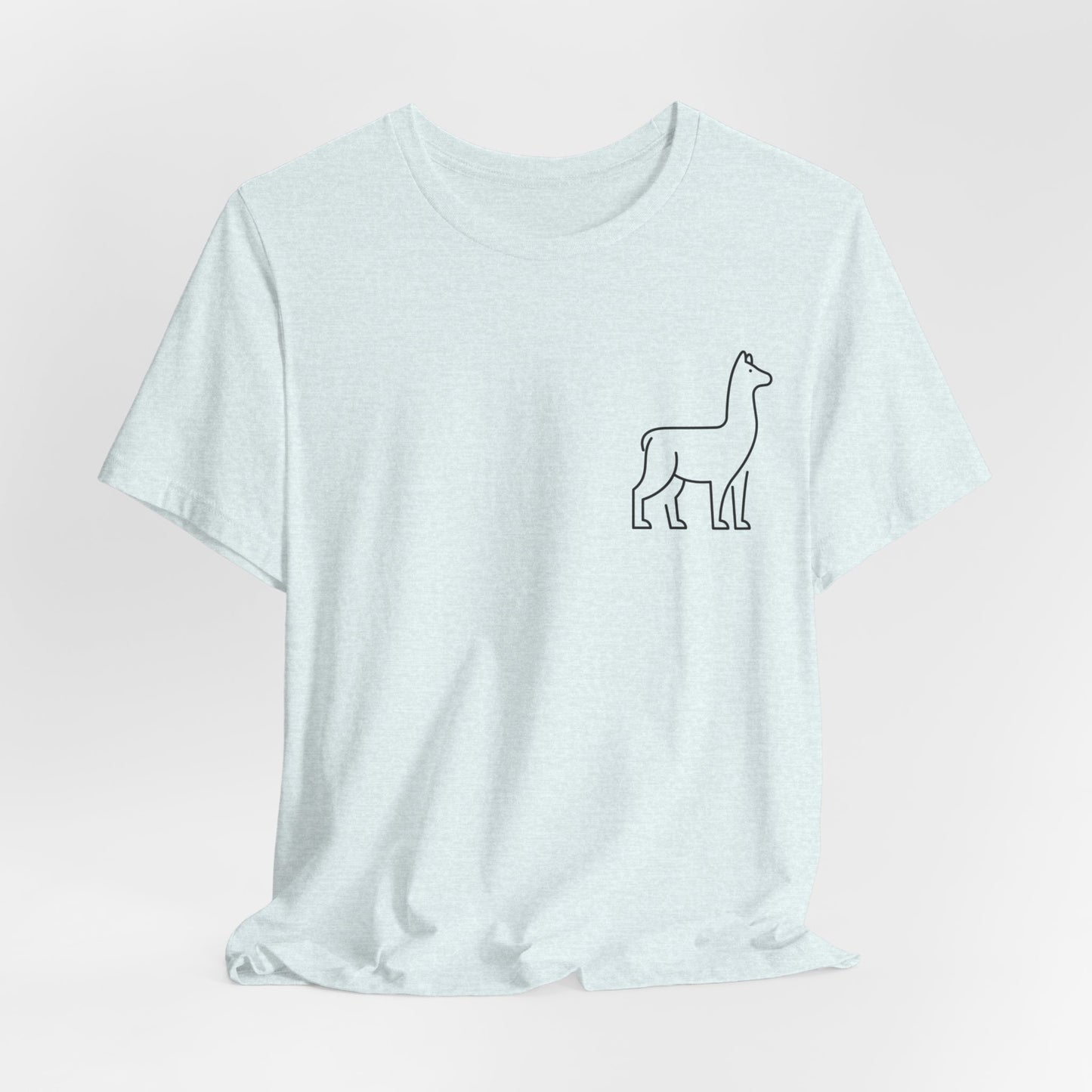 Alpaca Print Men & Women T-Shirt