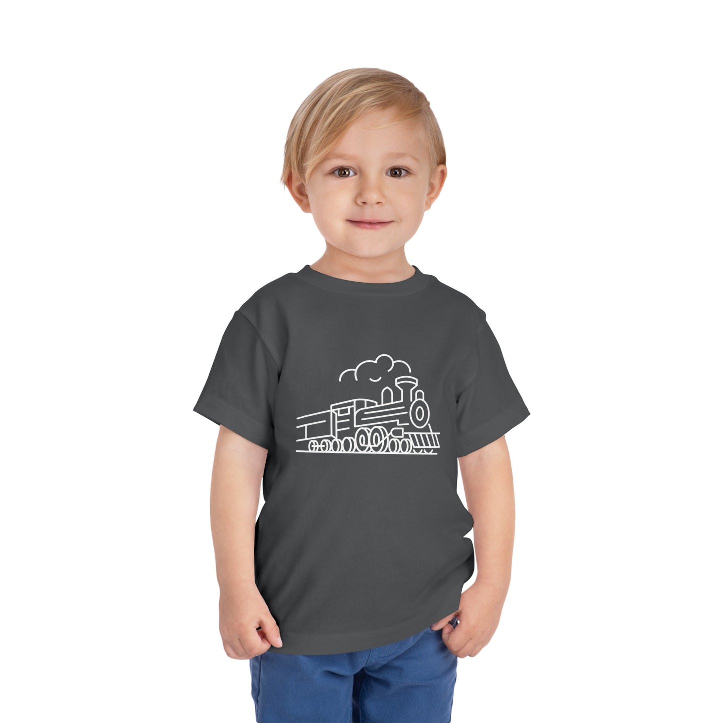 Choo-Choo Train Print Toddlers T-Shirt