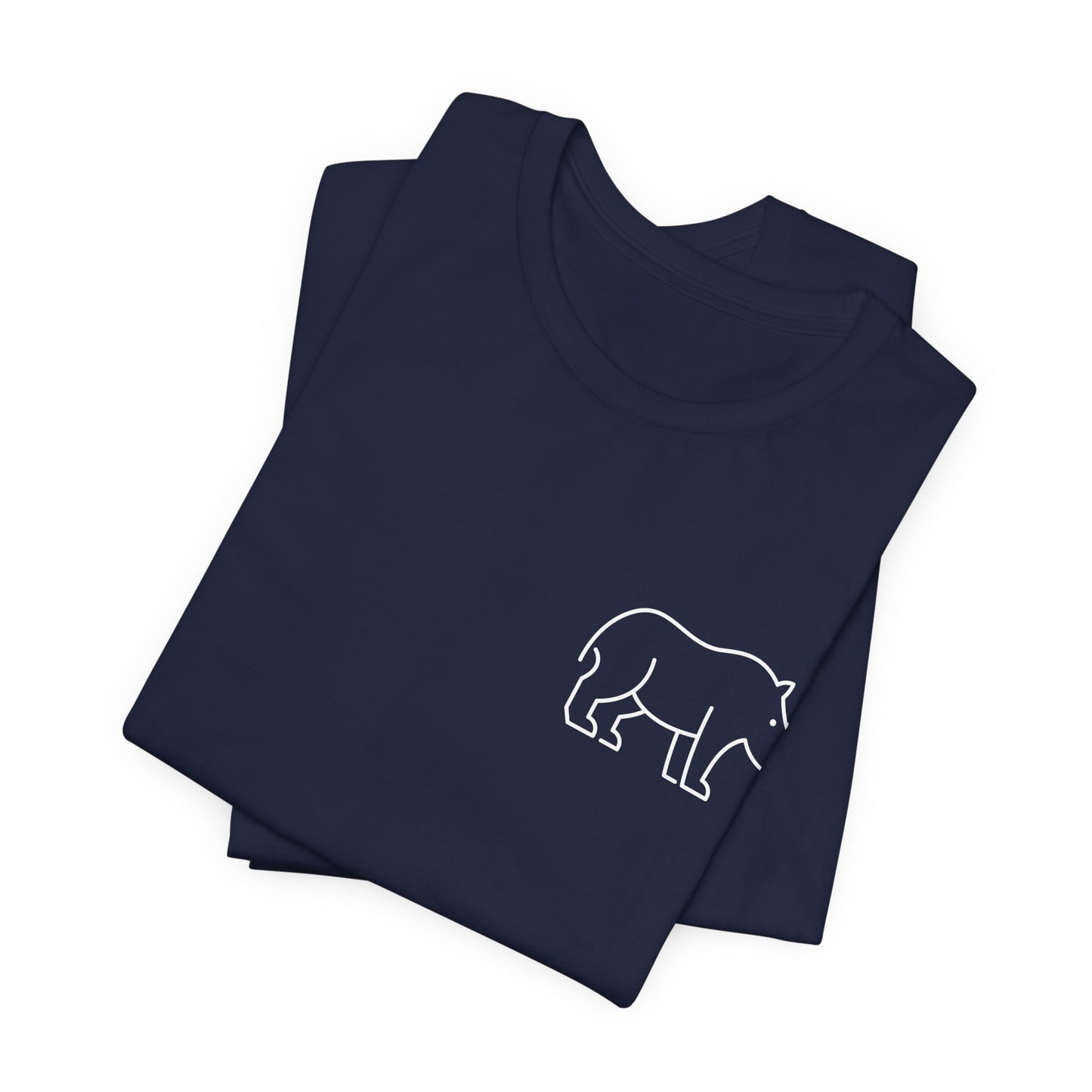 Rhino Print Men & Women T-Shirt