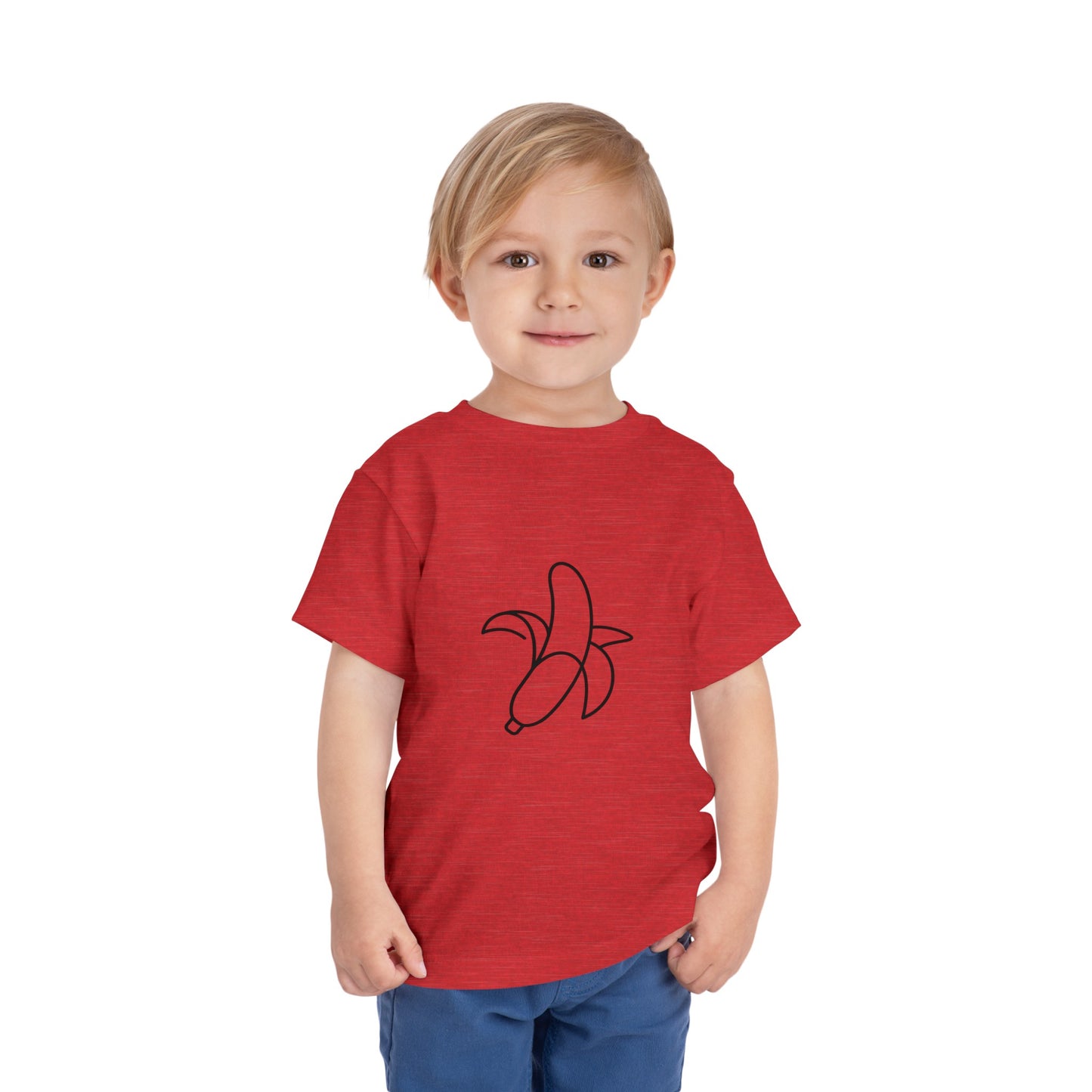 Peeled Banana Print Toddlers T-Shirt