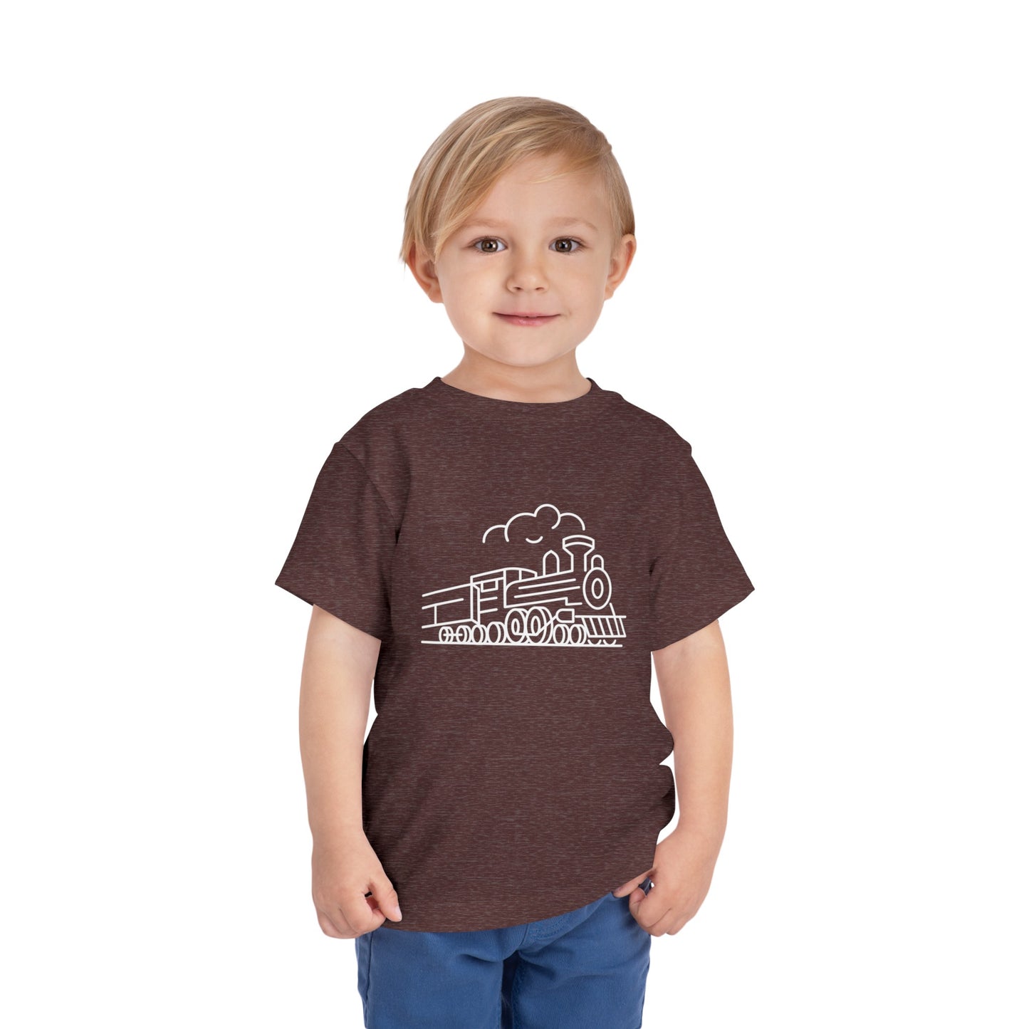 Choo-Choo Train Print Toddlers T-Shirt