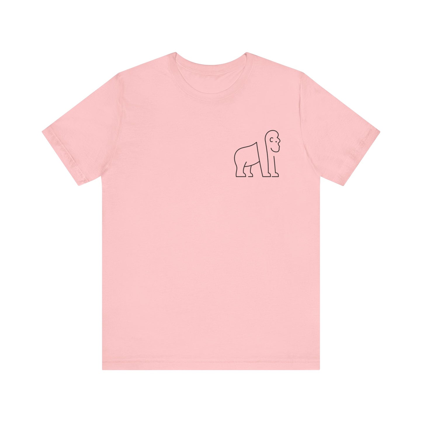 Gorilla Print Men & Women T-Shirt