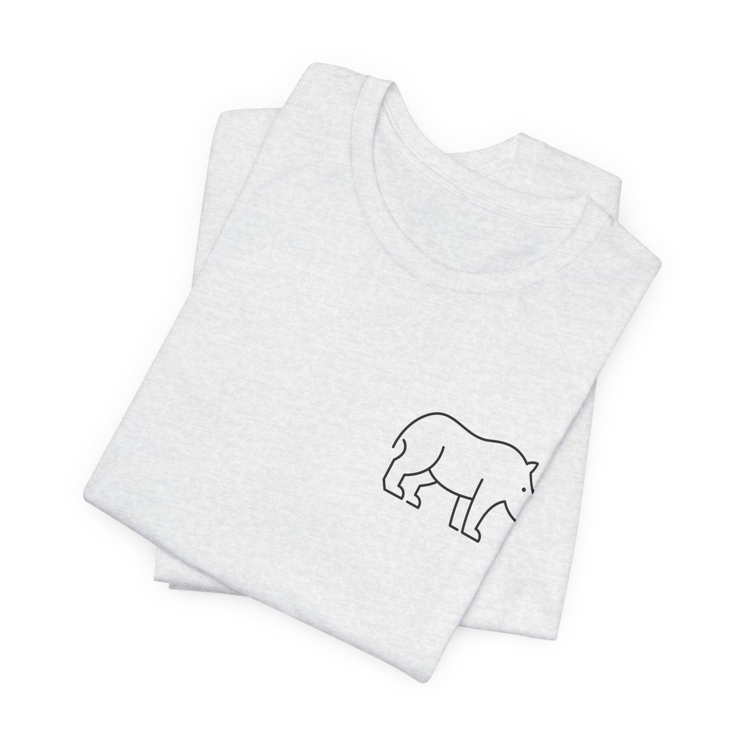 Rhino Print Men & Women T-Shirt