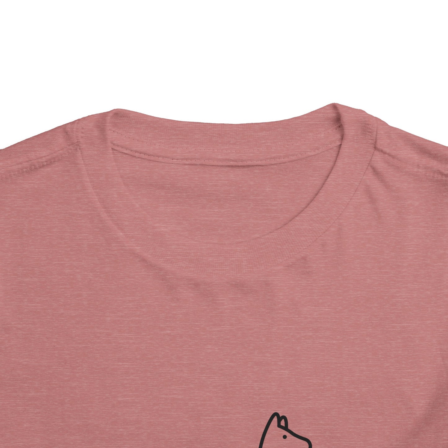 Alpaca Print Toddlers T-Shirt
