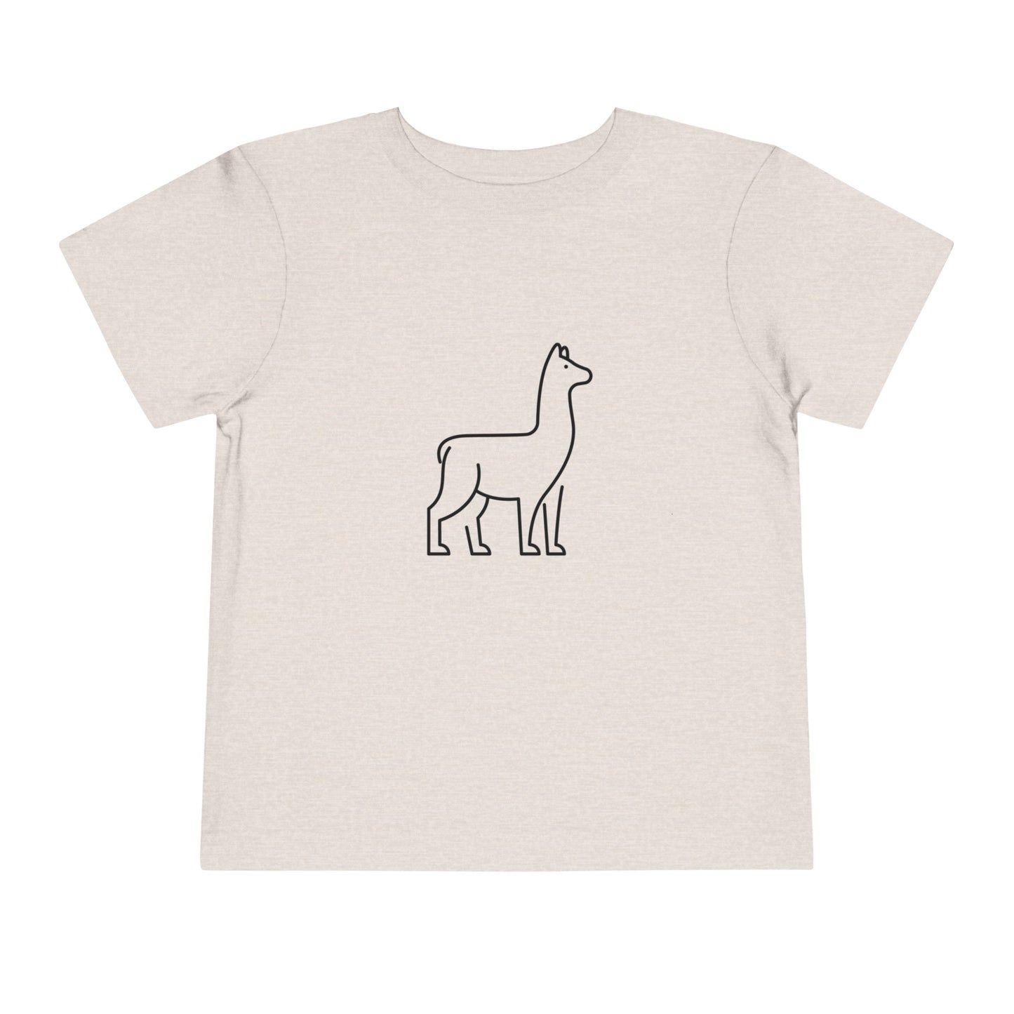 Alpaca Print Toddlers T-Shirt