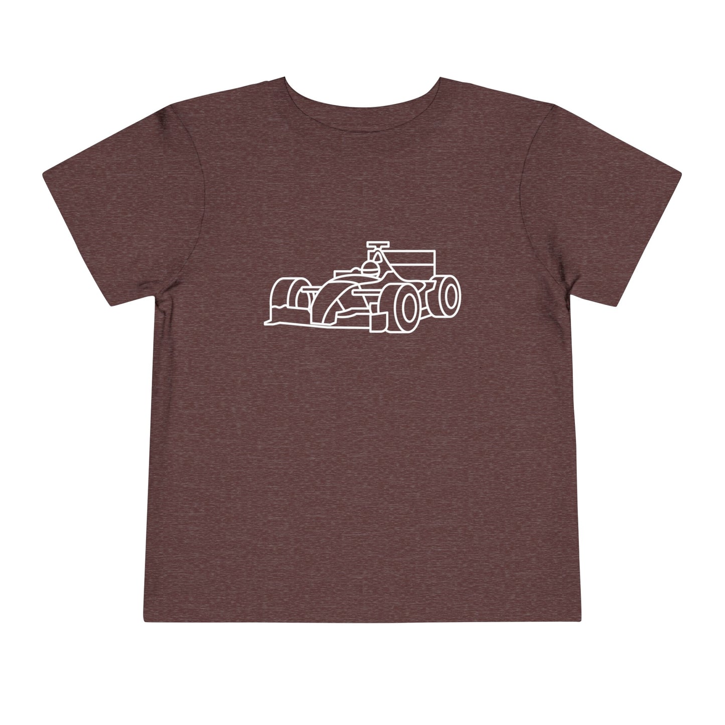 Zooming Race Car Print Kids T-Shirt