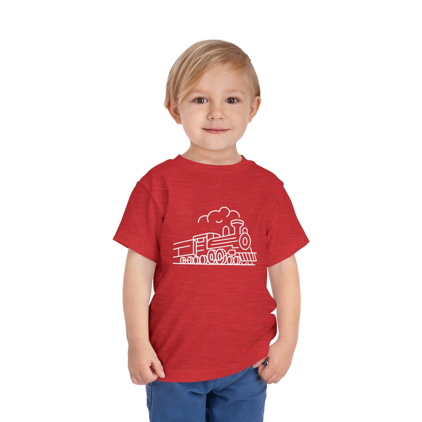 Choo-Choo Train Print Toddlers T-Shirt