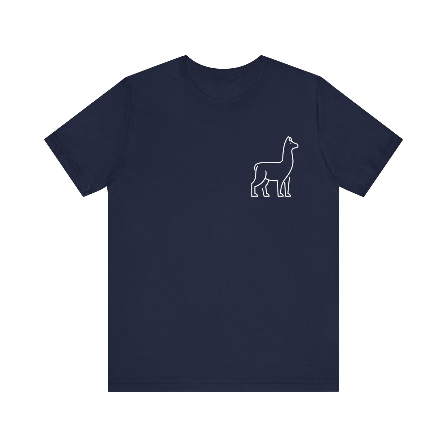 Alpaca Print Men & Women T-Shirt