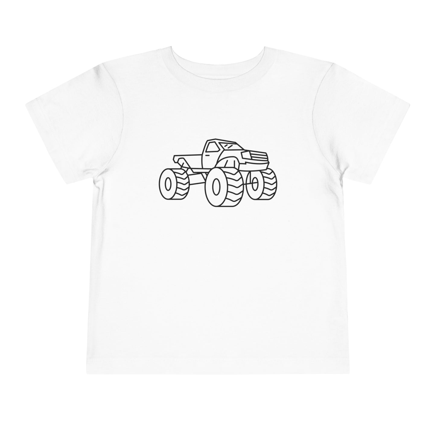 Monster Truck Print Kids T-Shirt
