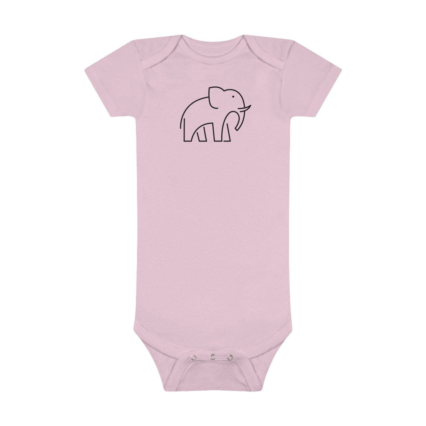 Elephant Print Baby Onesies