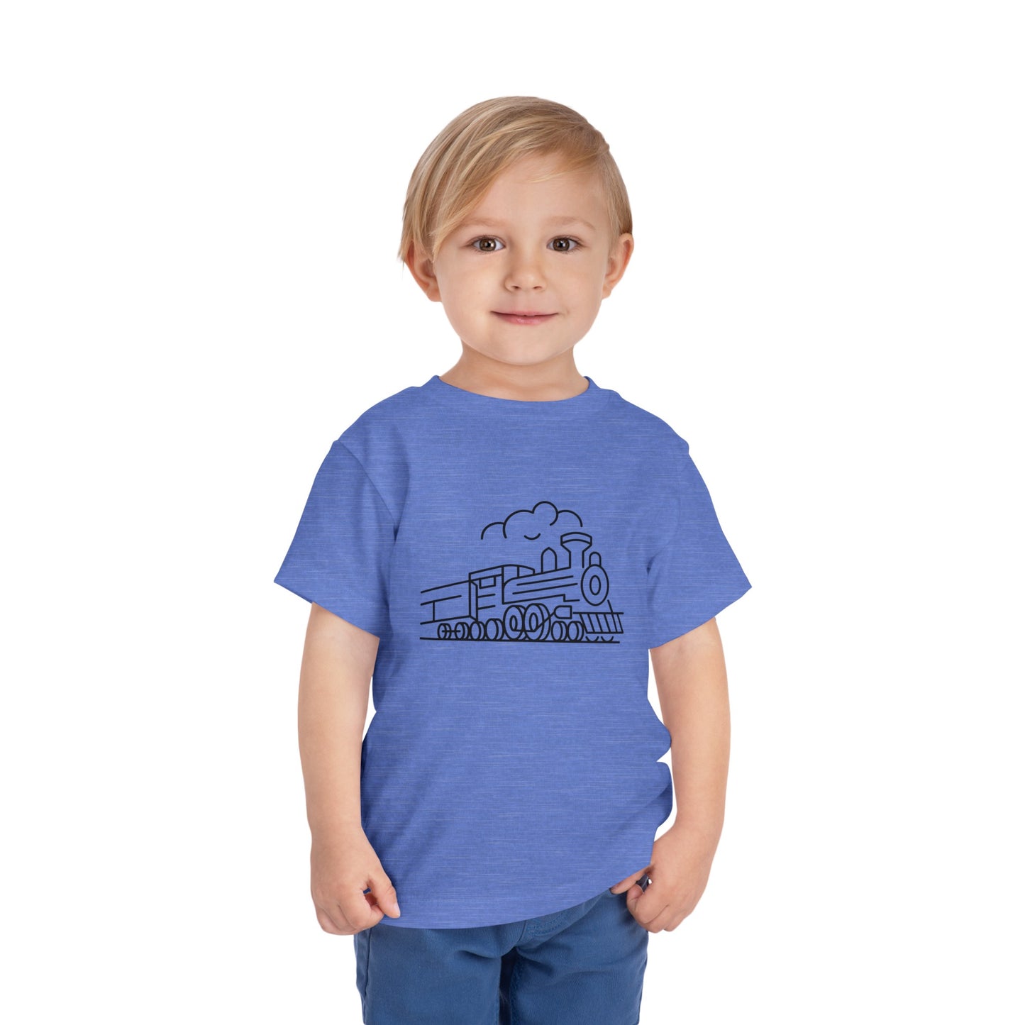 Choo-Choo Train Print Toddlers T-Shirt