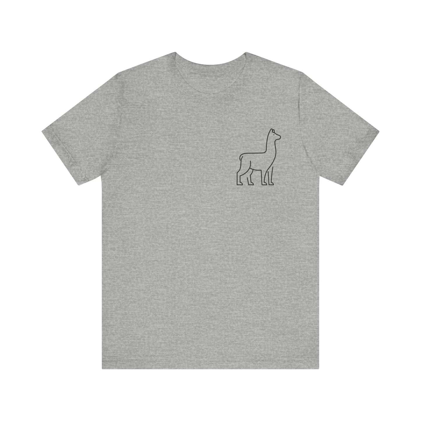 Alpaca Print Men & Women T-Shirt