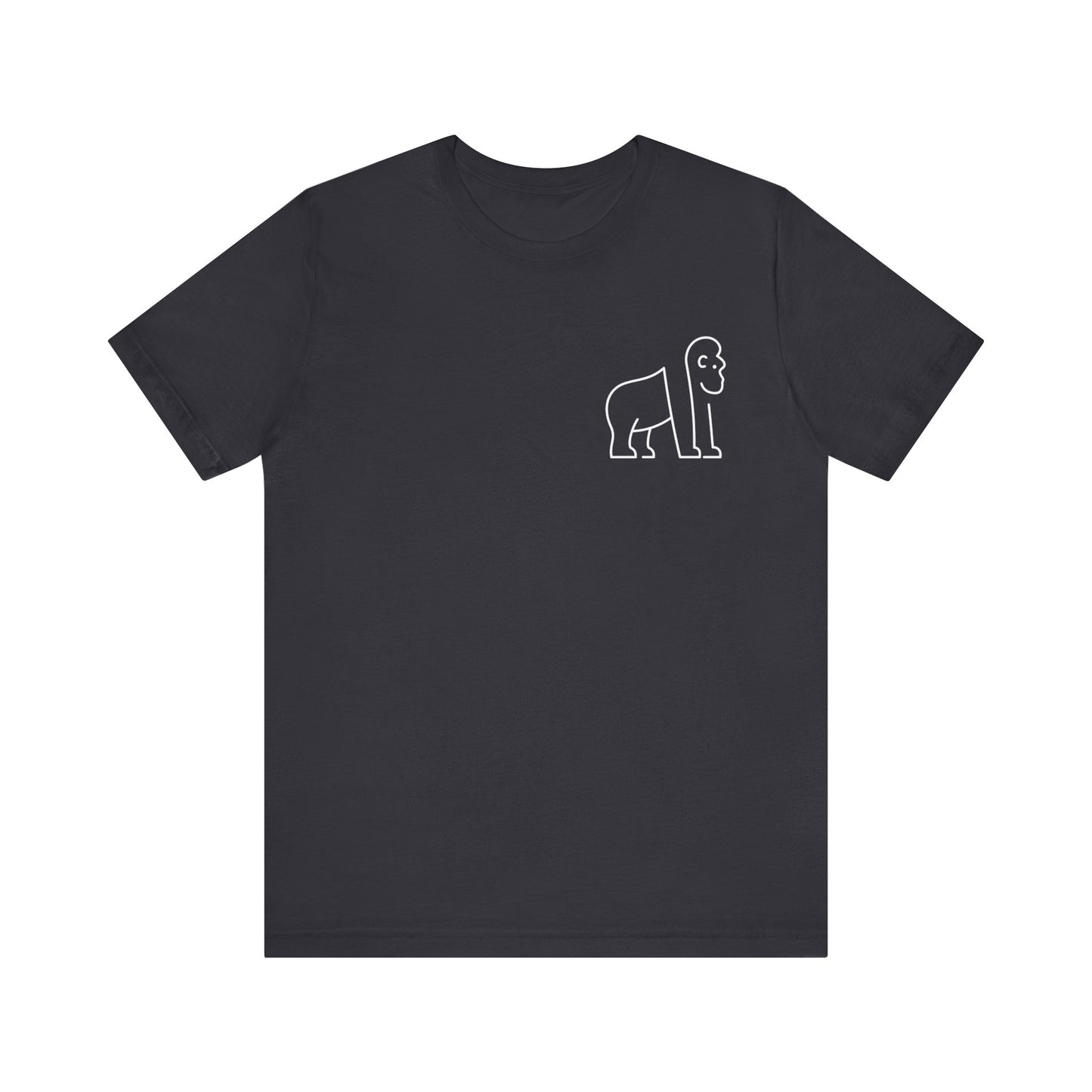 Gorilla Print Men & Women T-Shirt