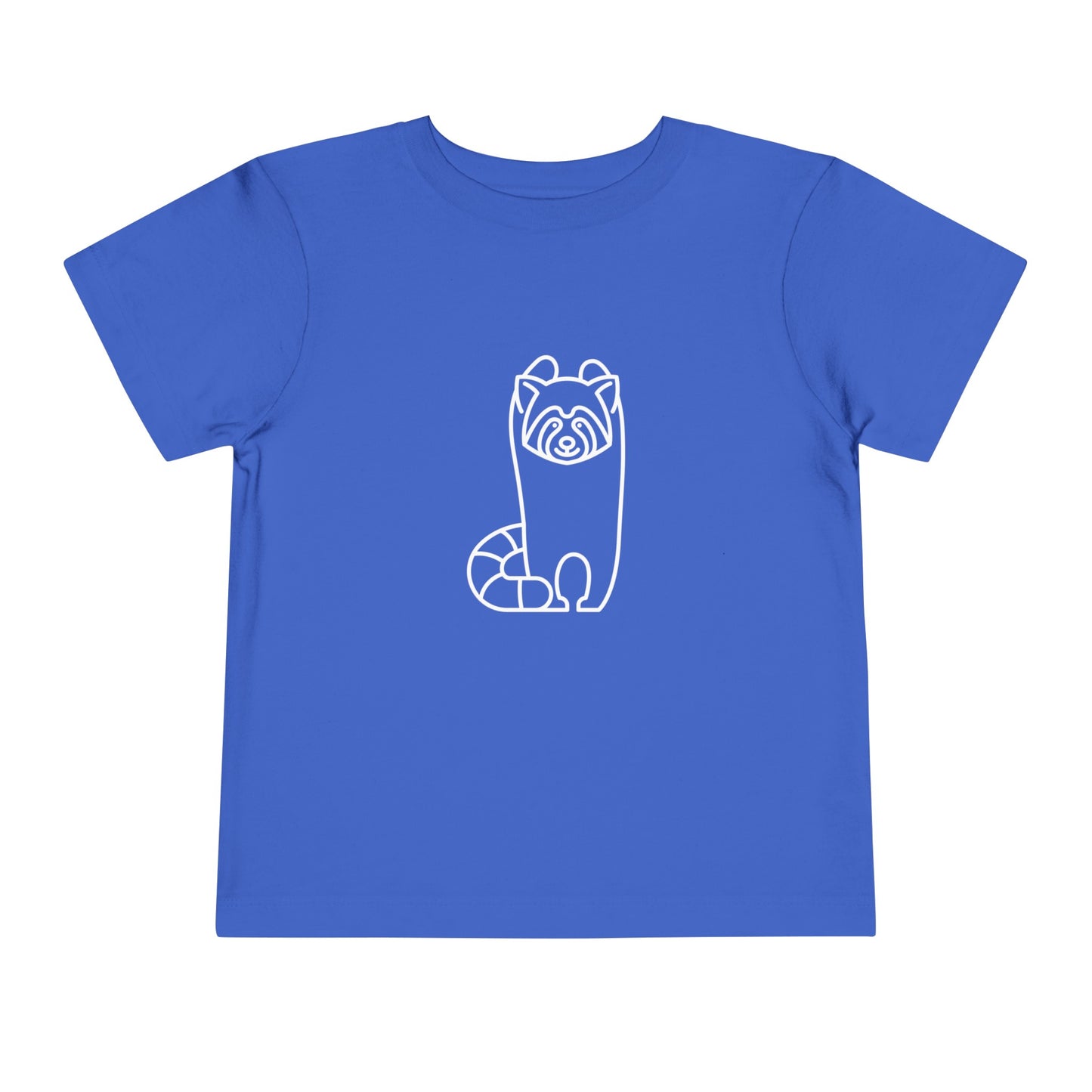 Standing Red Panda Print Toddlers T-Shirt