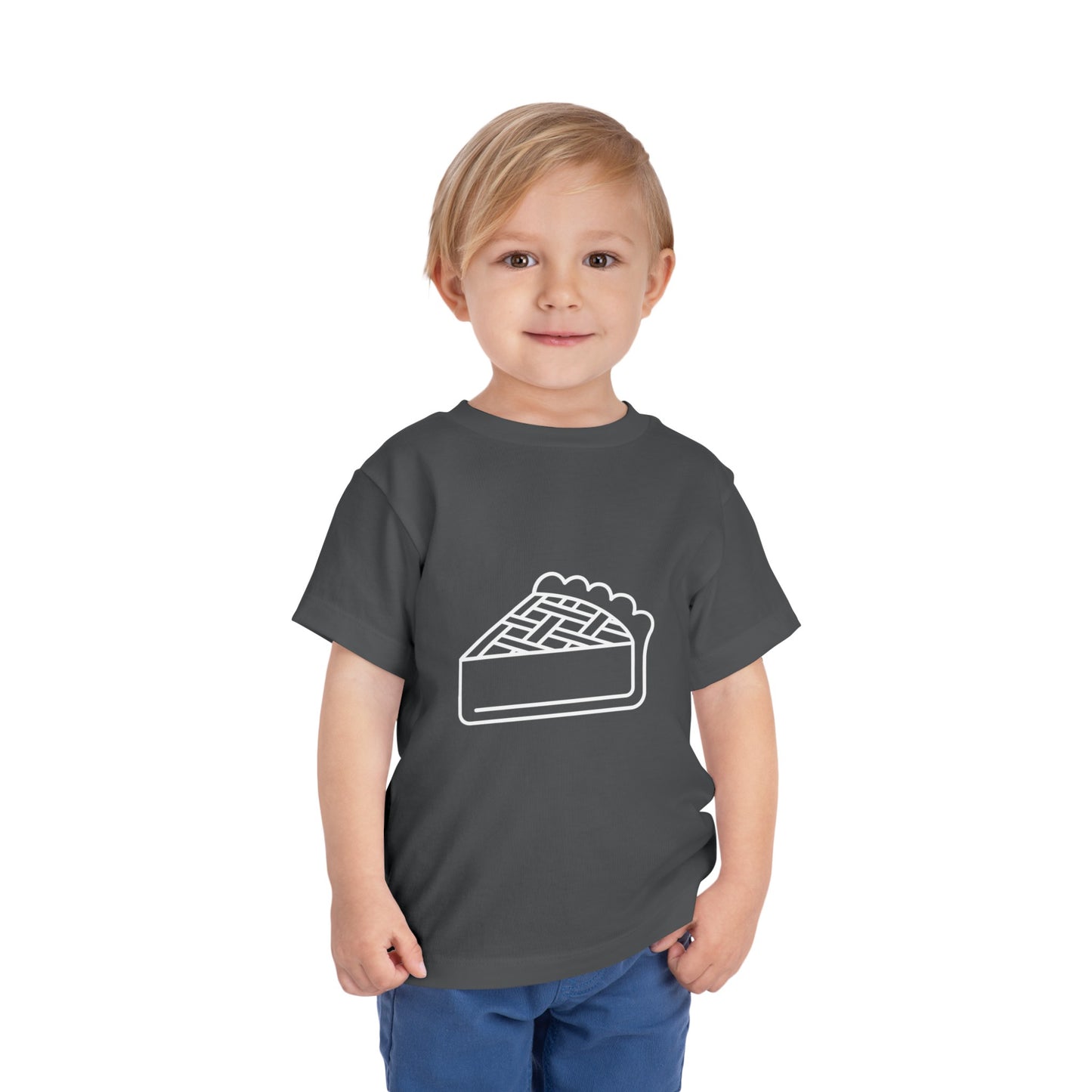 Slice of Pie Print Toddlers T-Shirt