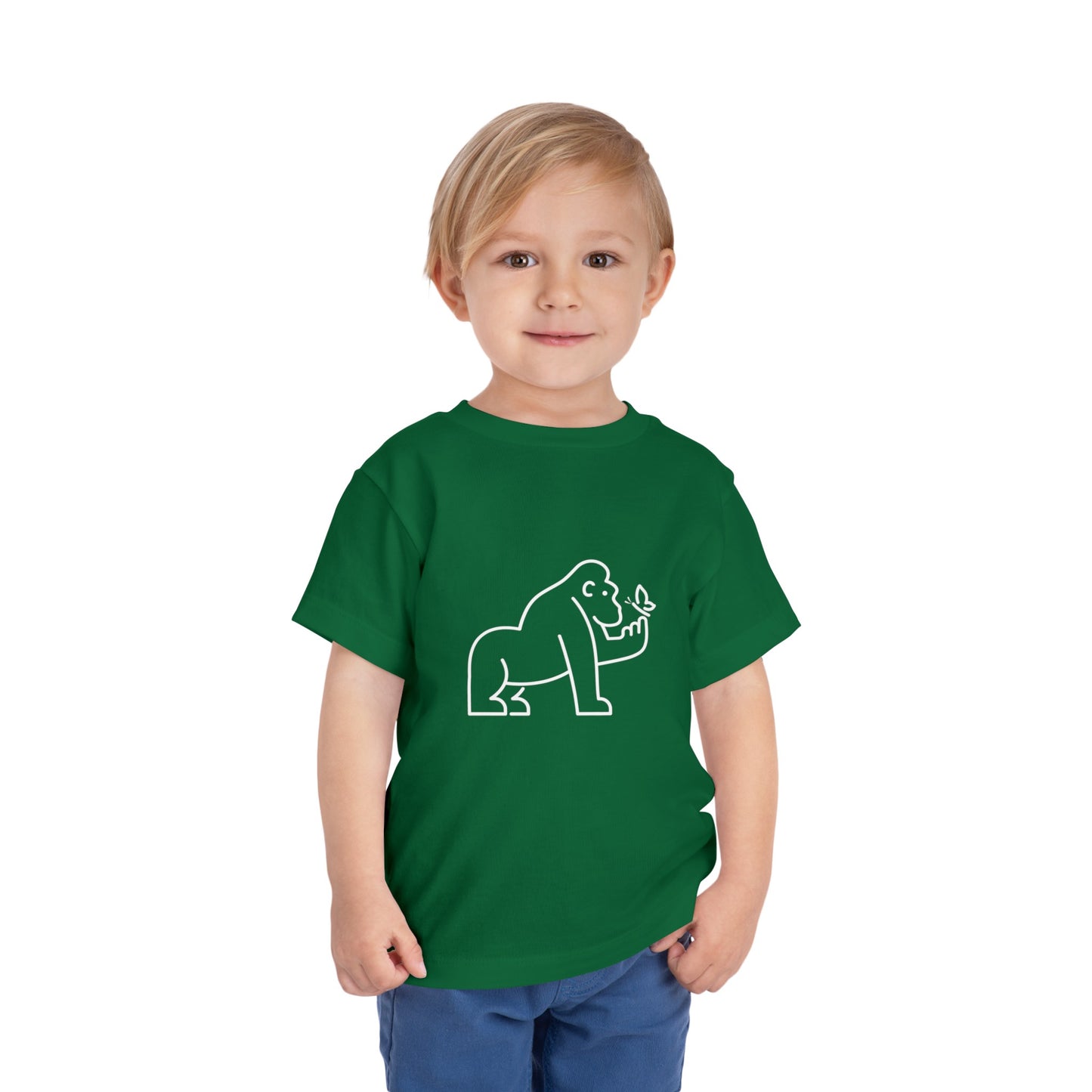 Gorilla Print Toddlers T-Shirt