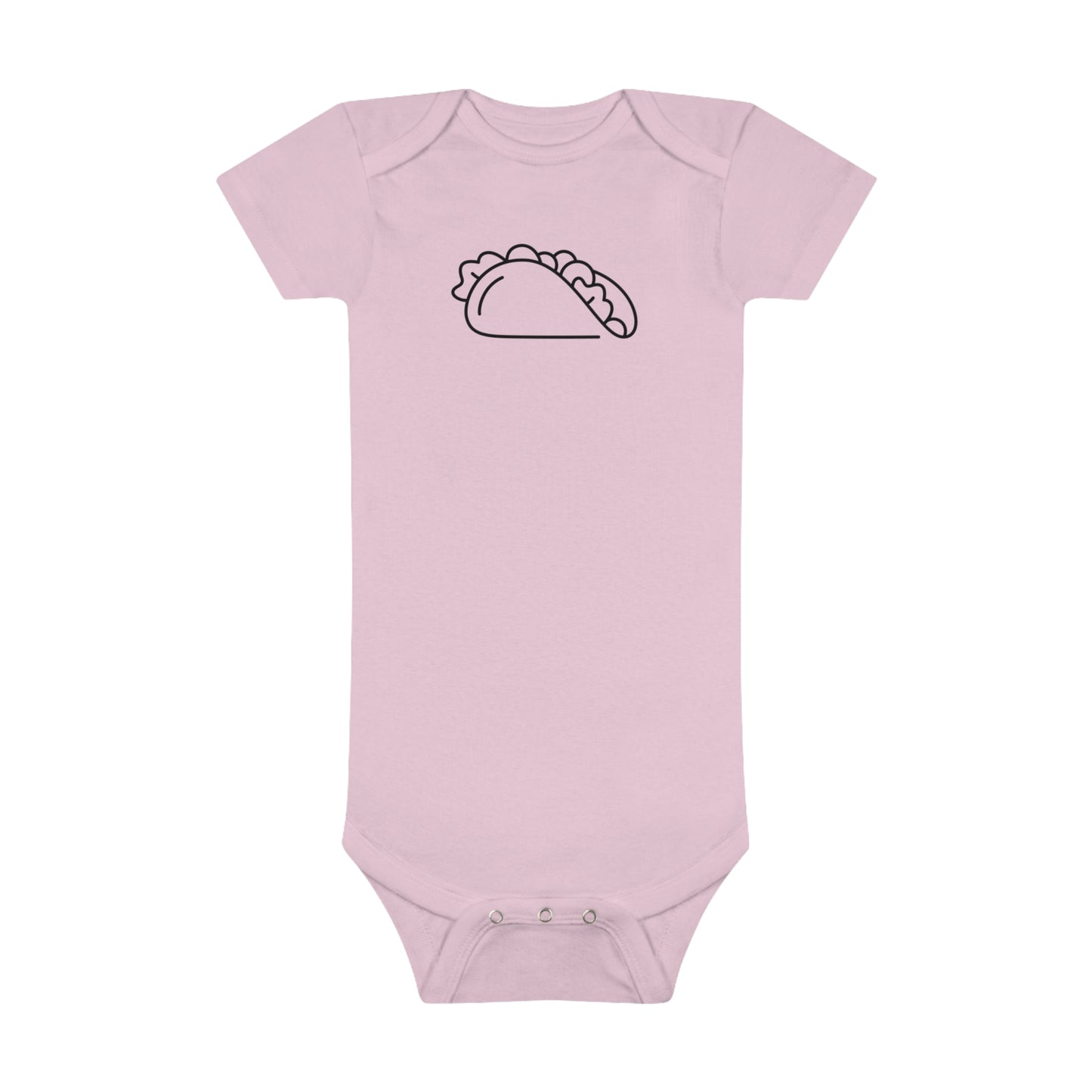 Crunchy Taco Print Baby Onesies