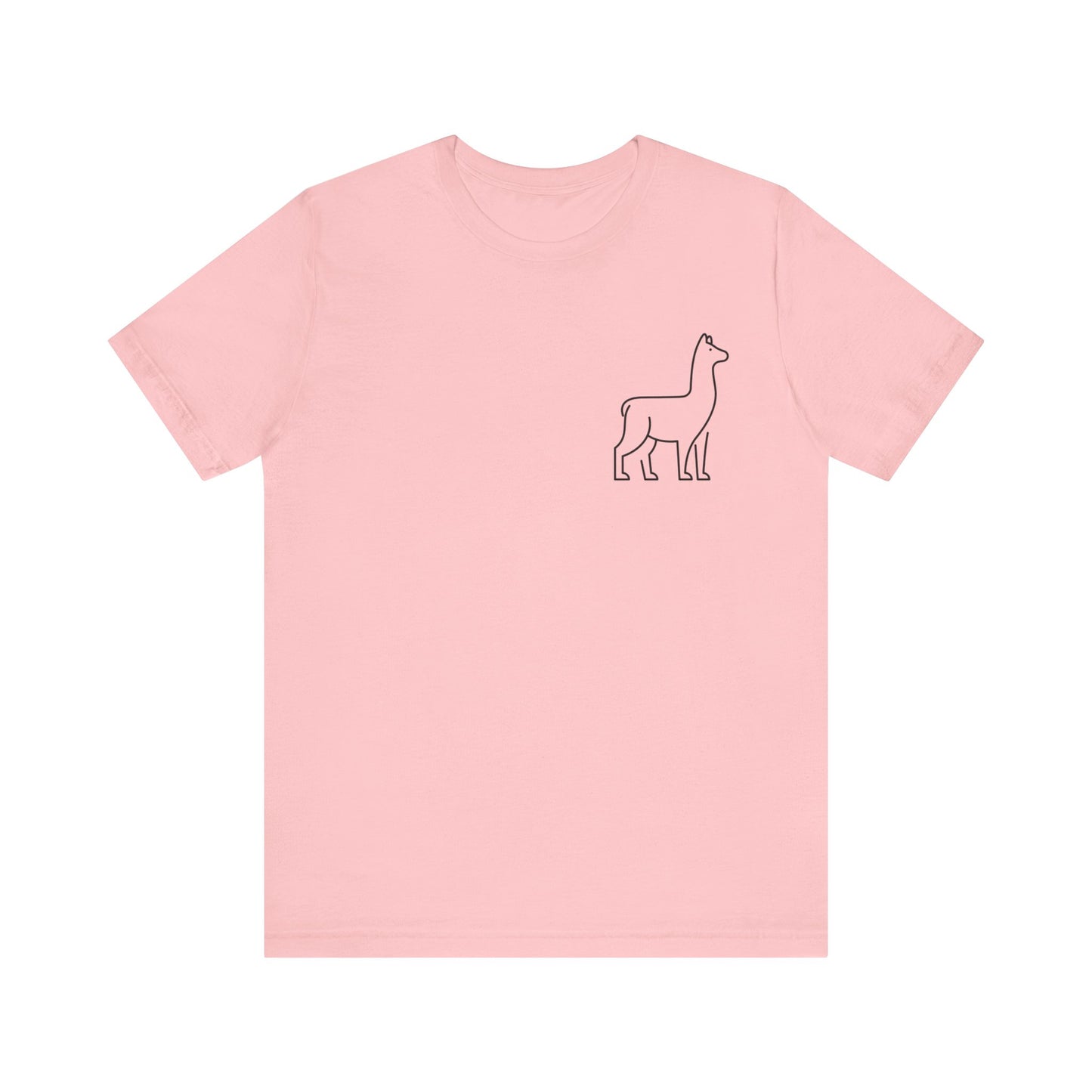 Alpaca Print Men & Women T-Shirt