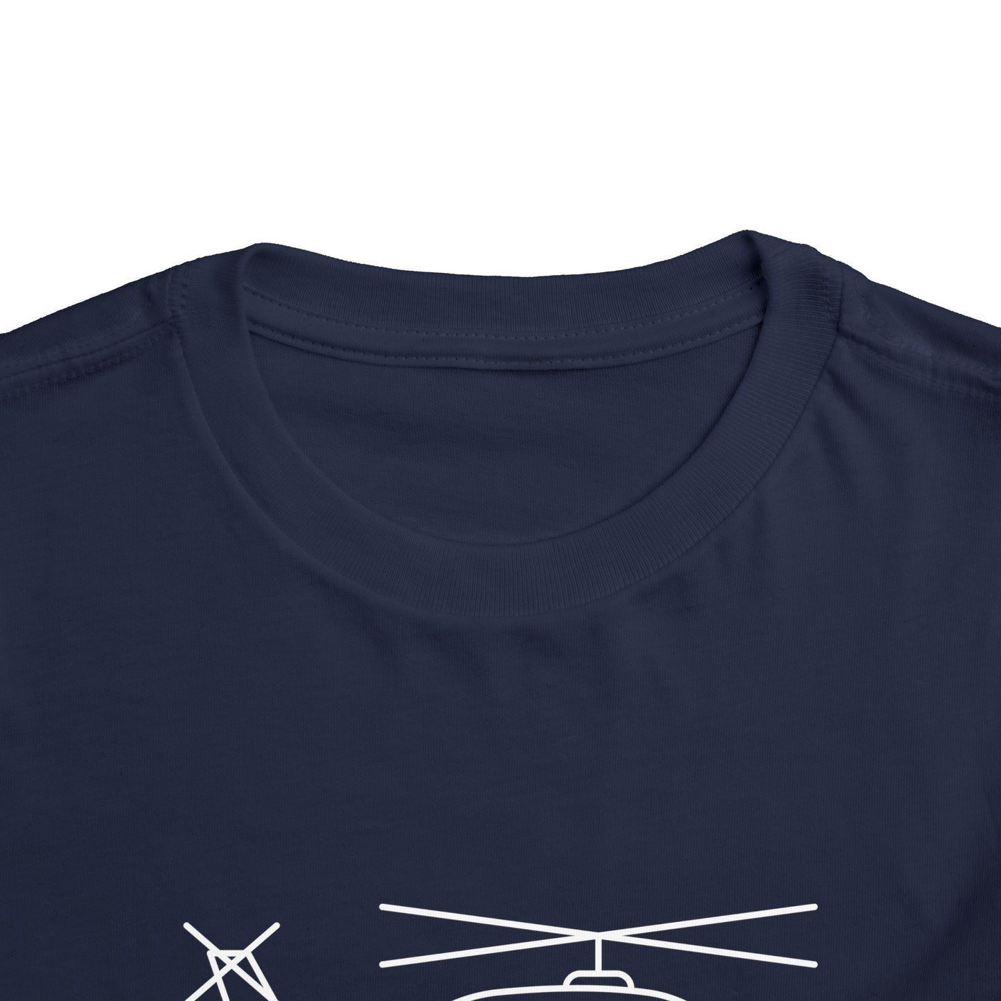 Flying Helicopter Print Kids T-Shirt
