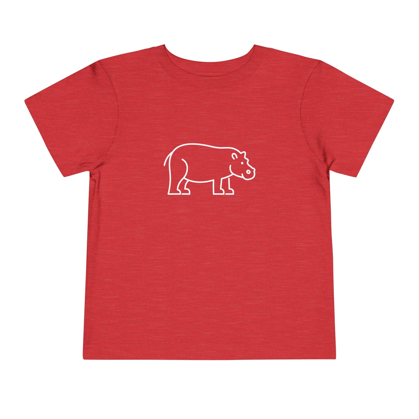 Hippo Print Toddlers T-Shirt