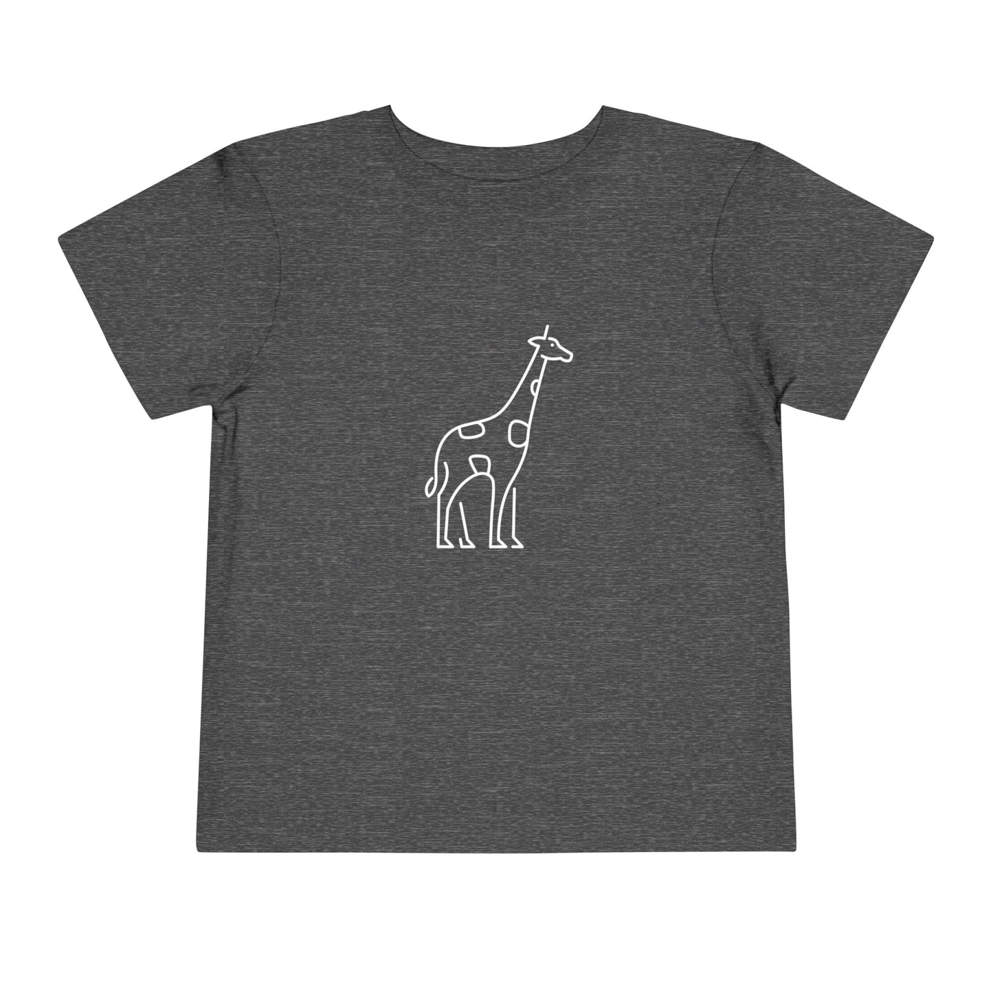 Giraffe Print Toddlers T-Shirt