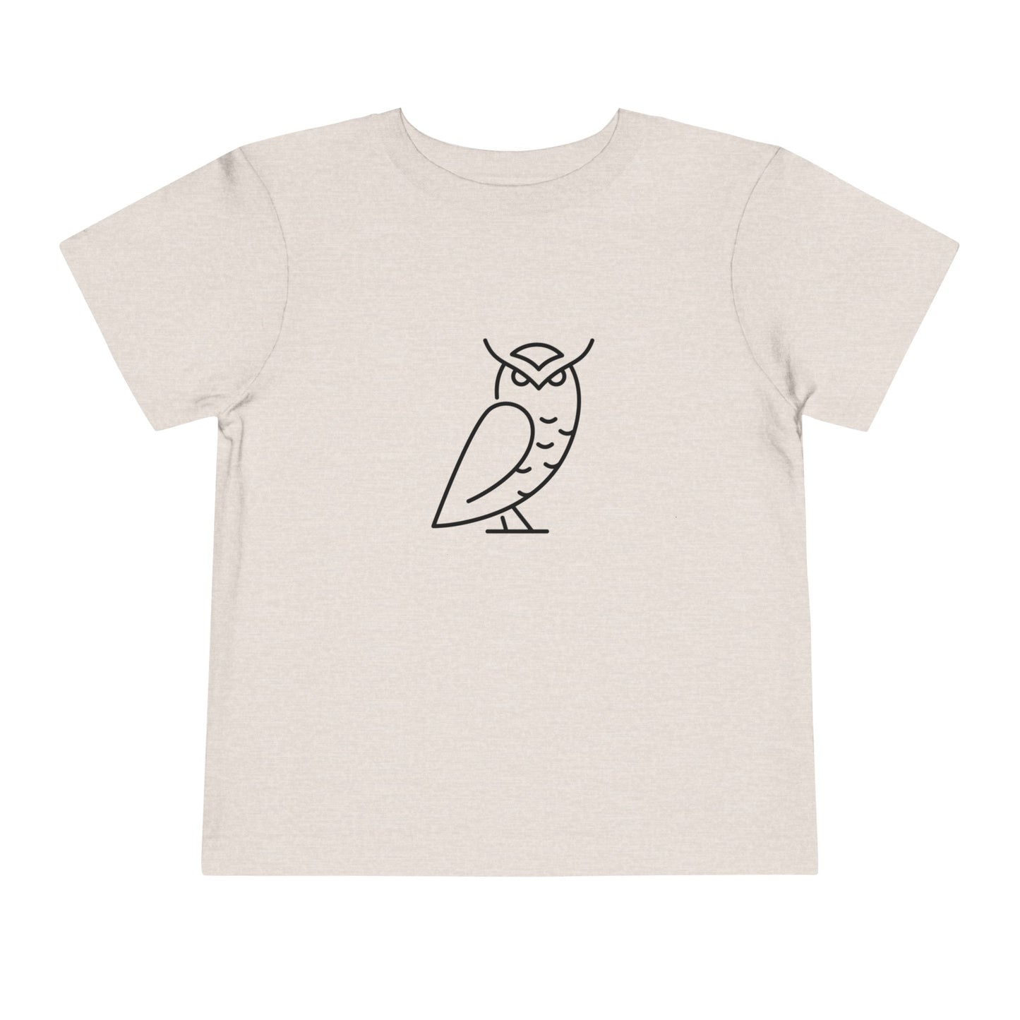 Owl Print Toddlers T-Shirt
