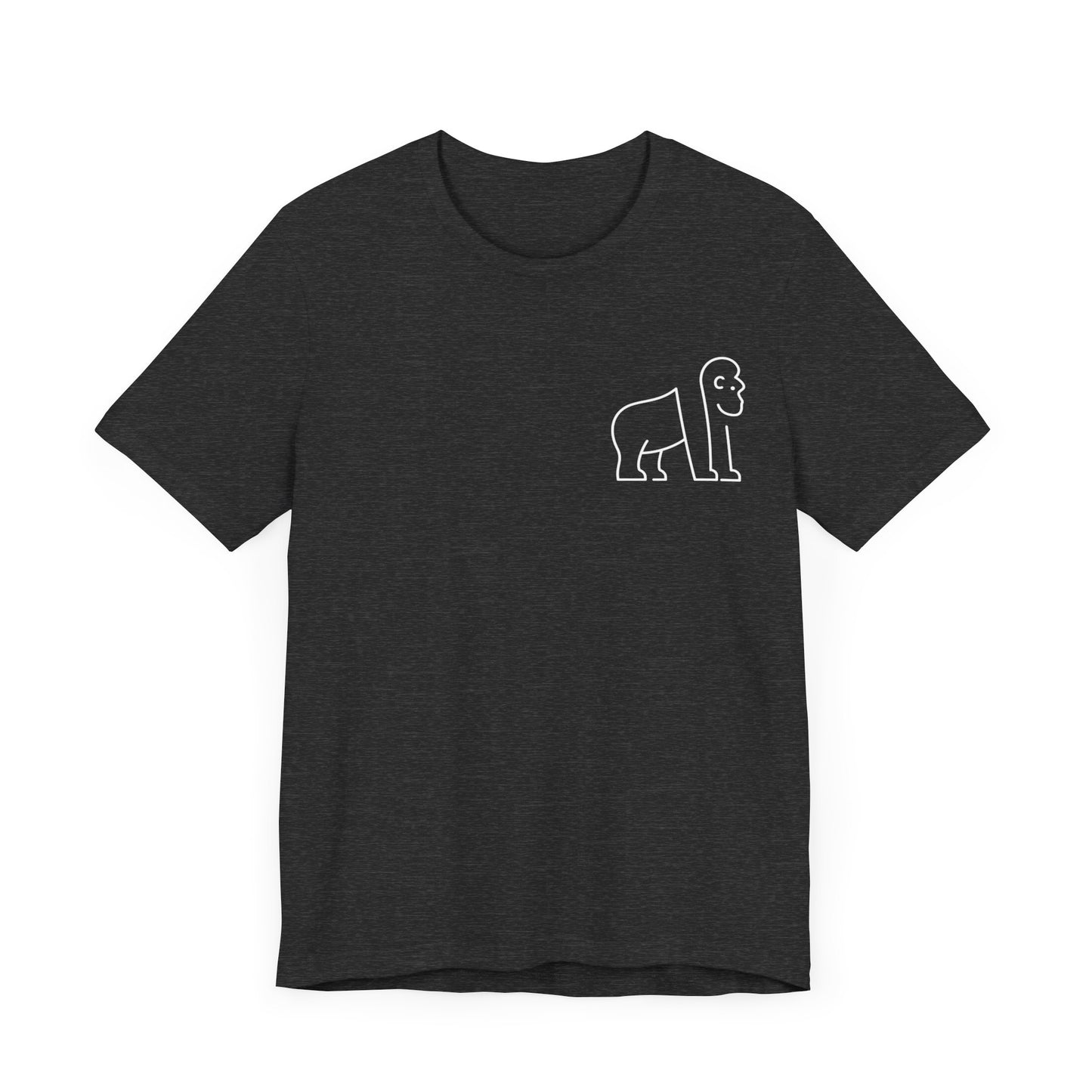 Gorilla Print Men & Women T-Shirt