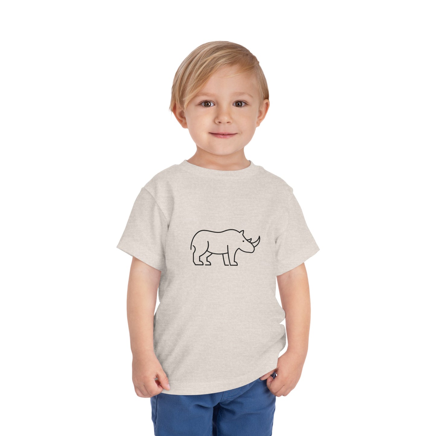 Rhino Print Toddlers T-Shirt