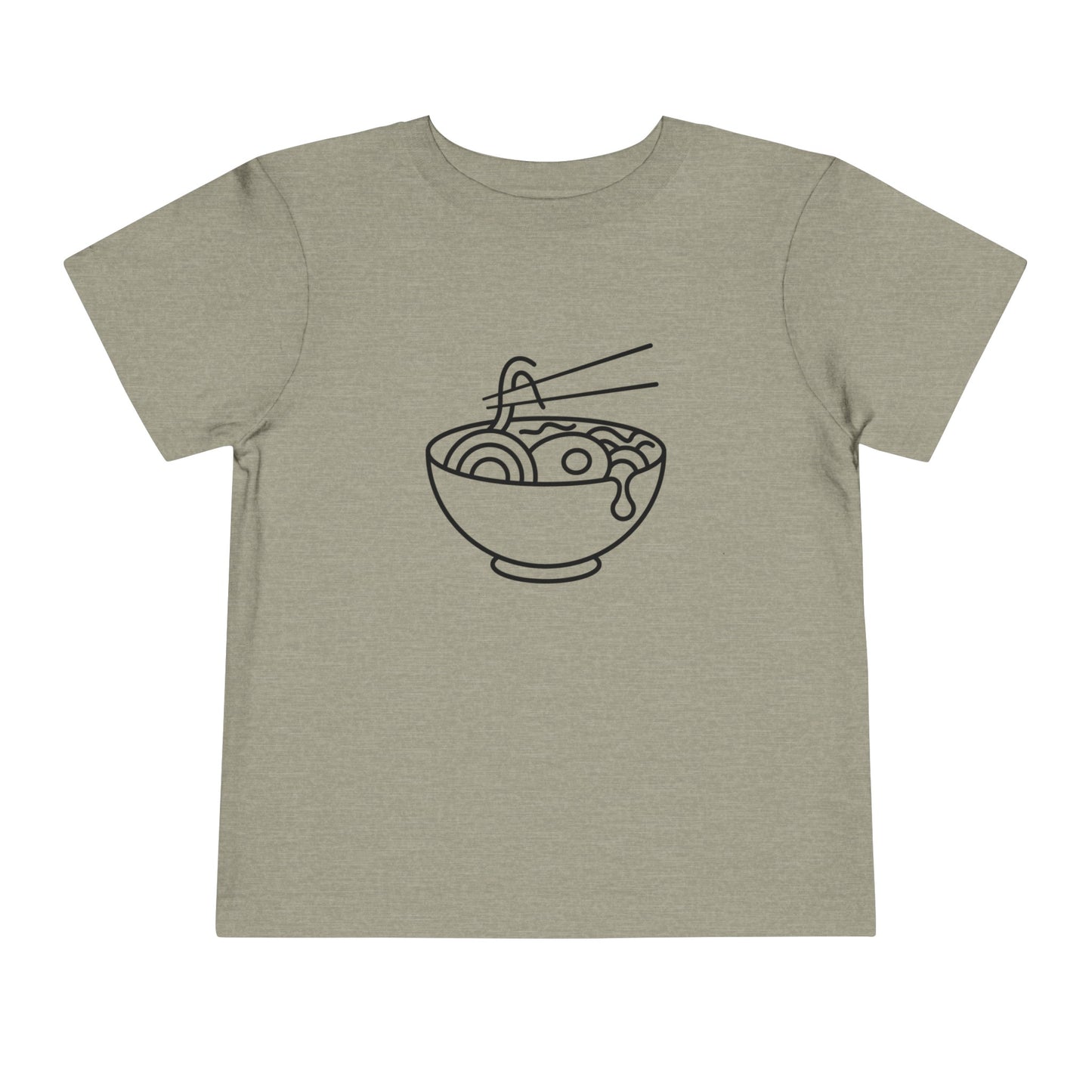 Ramen Noodles Print Toddlers T-Shirt