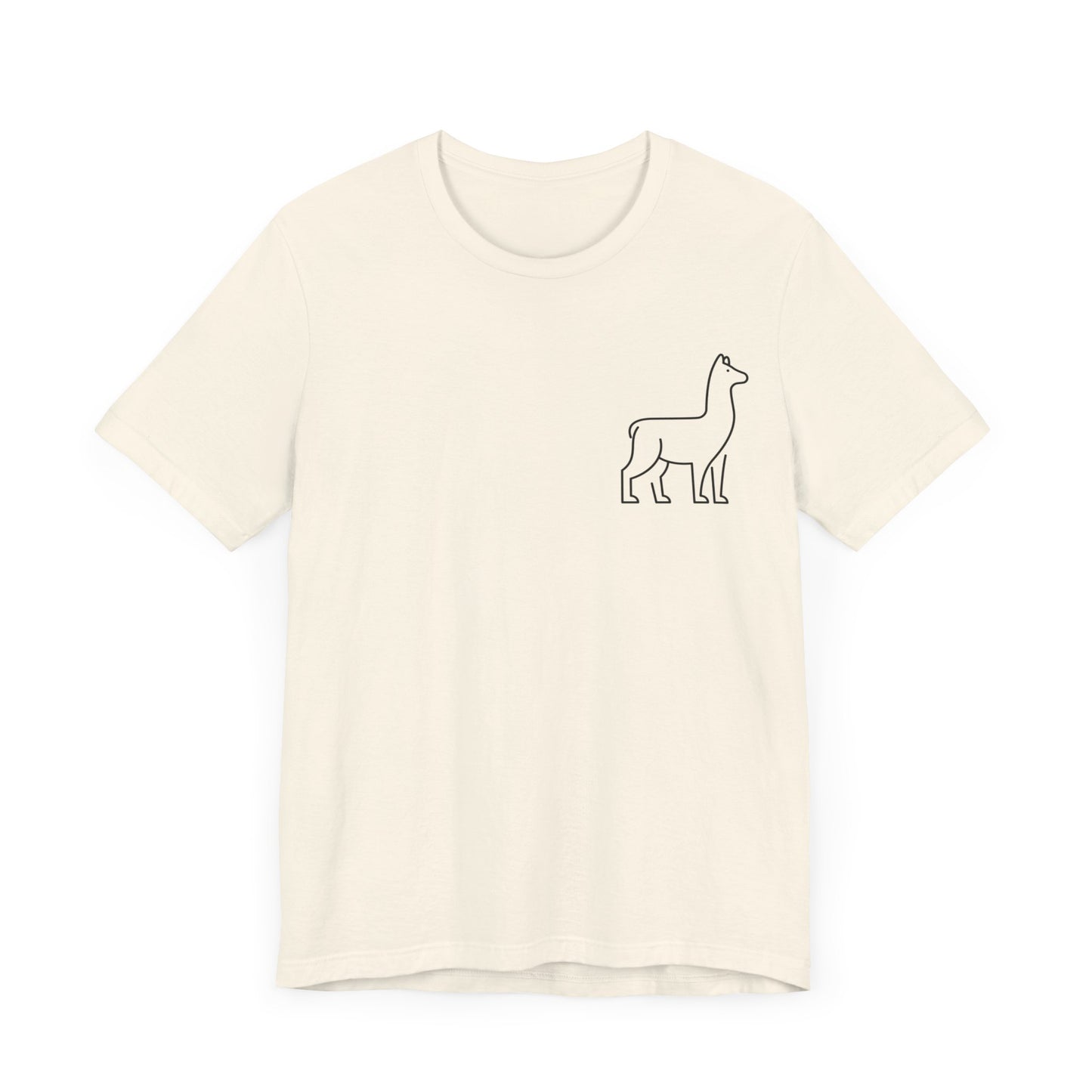 Alpaca Print Men & Women T-Shirt