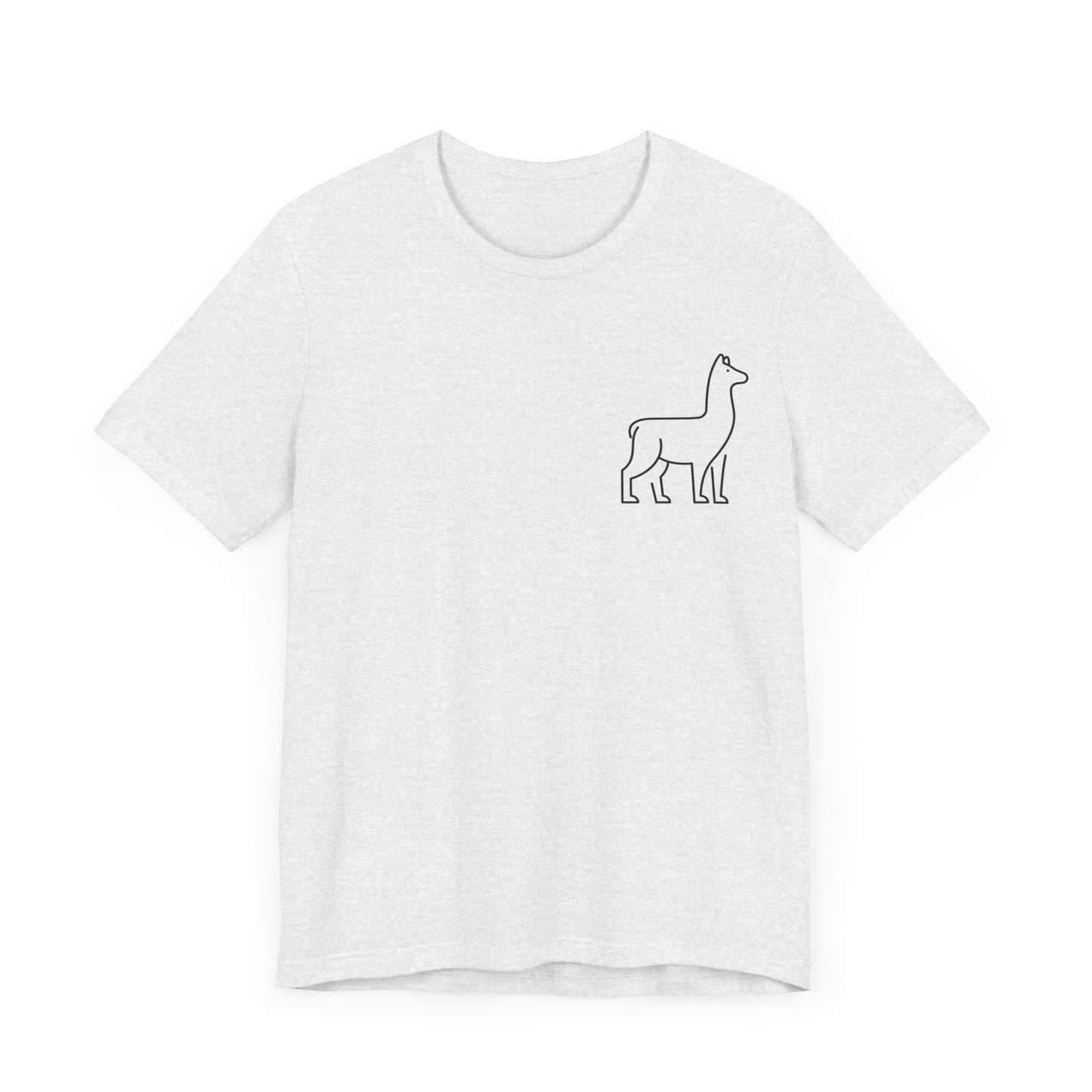Alpaca Print Men & Women T-Shirt