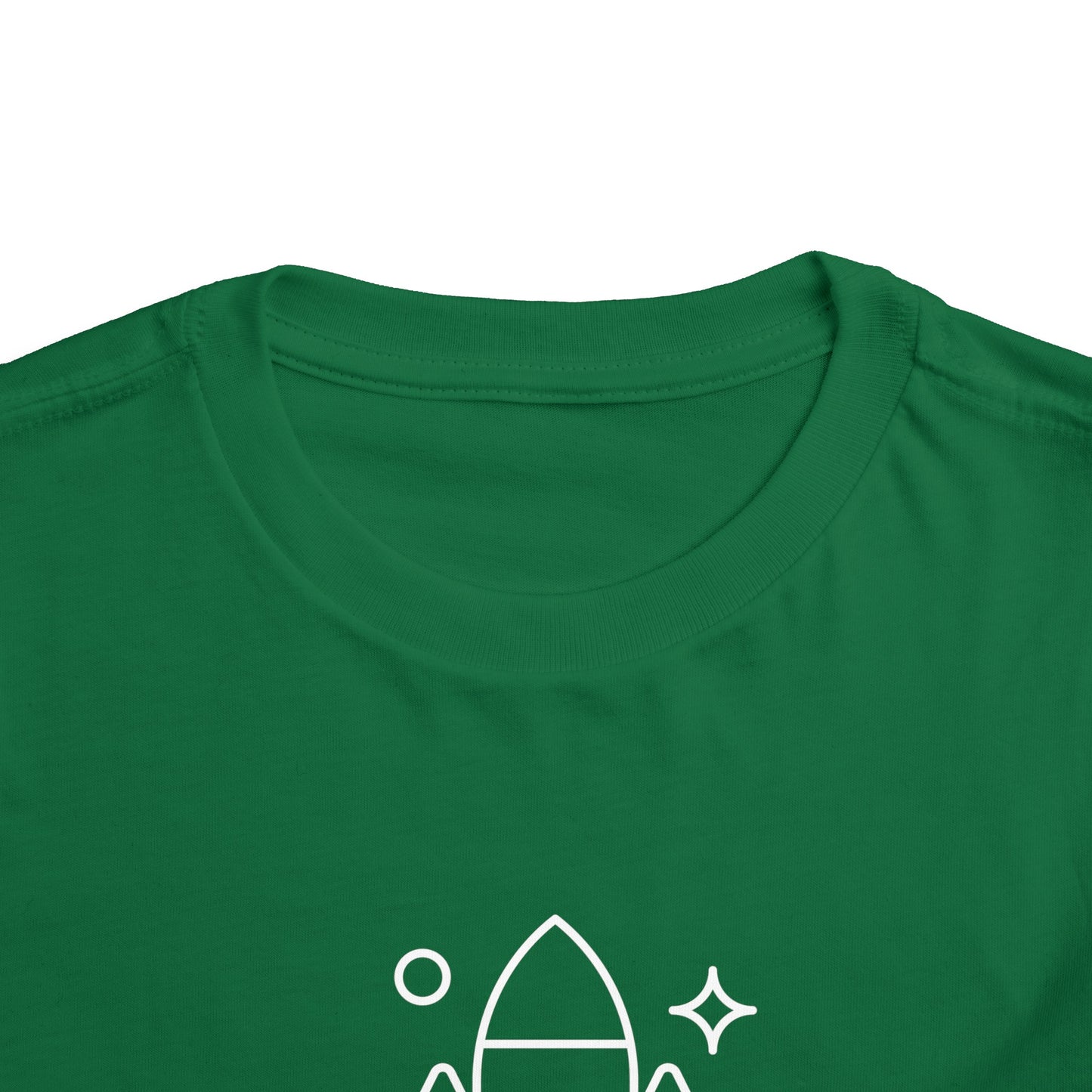 Rocket Ship Print Kids T-Shirt