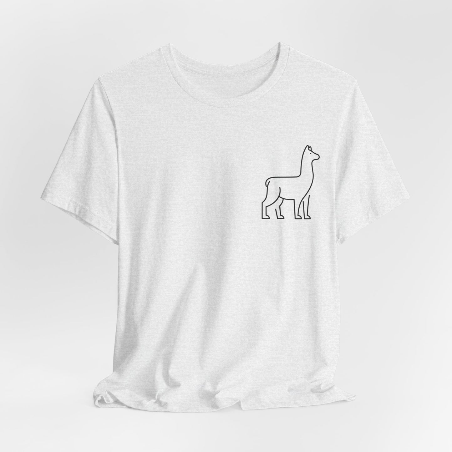 Alpaca Print Men & Women T-Shirt