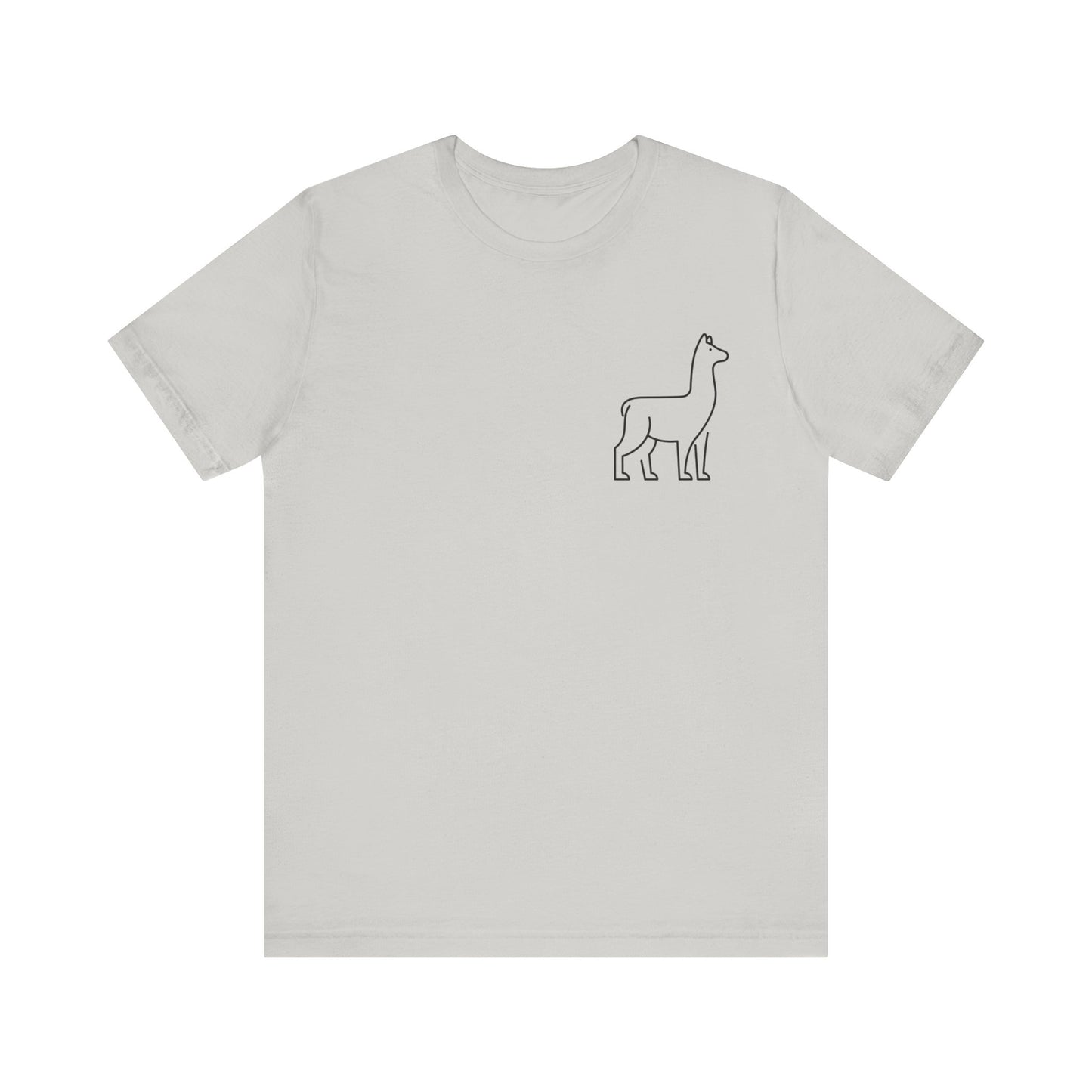 Alpaca Print Men & Women T-Shirt