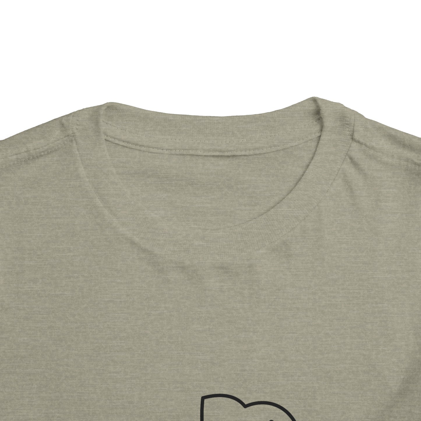 Standing Elephant Print Toddlers T-Shirt