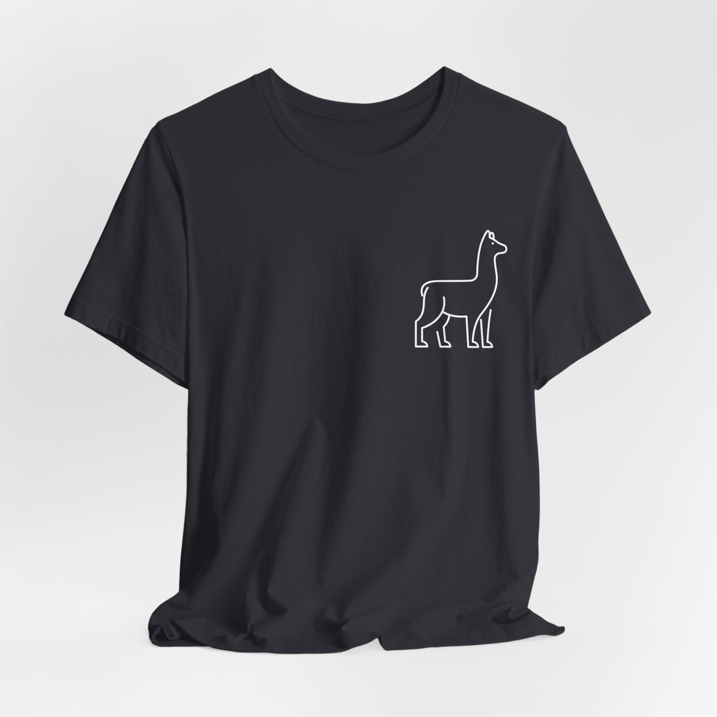 Alpaca Print Men & Women T-Shirt