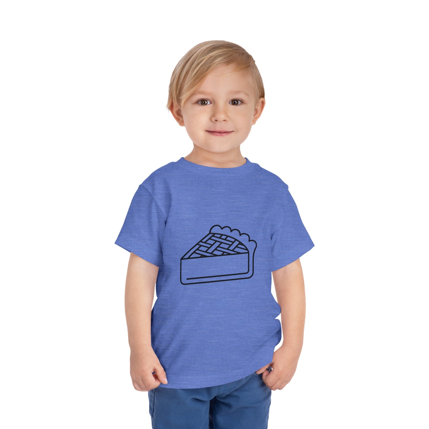 Slice of Pie Print Toddlers T-Shirt