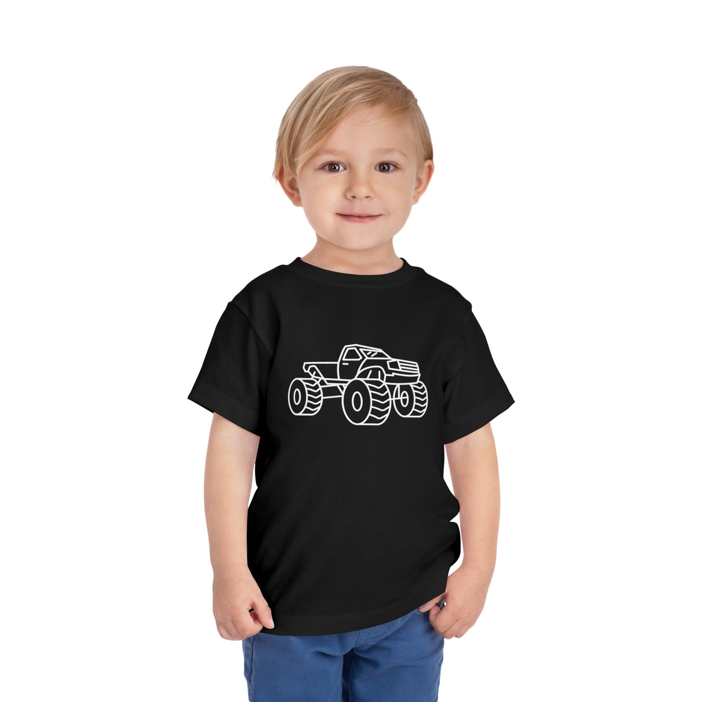 Monster Truck Print Kids T-Shirt