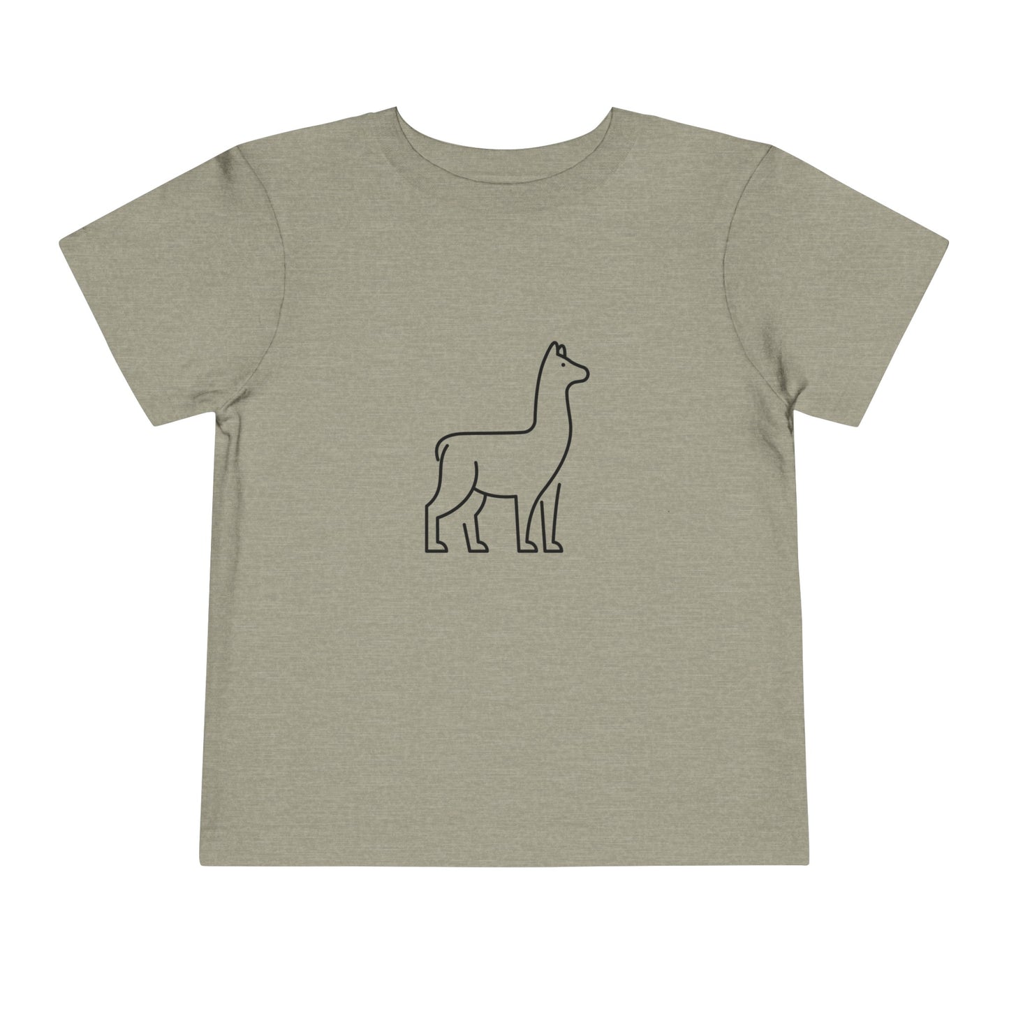 Alpaca Print Toddlers T-Shirt