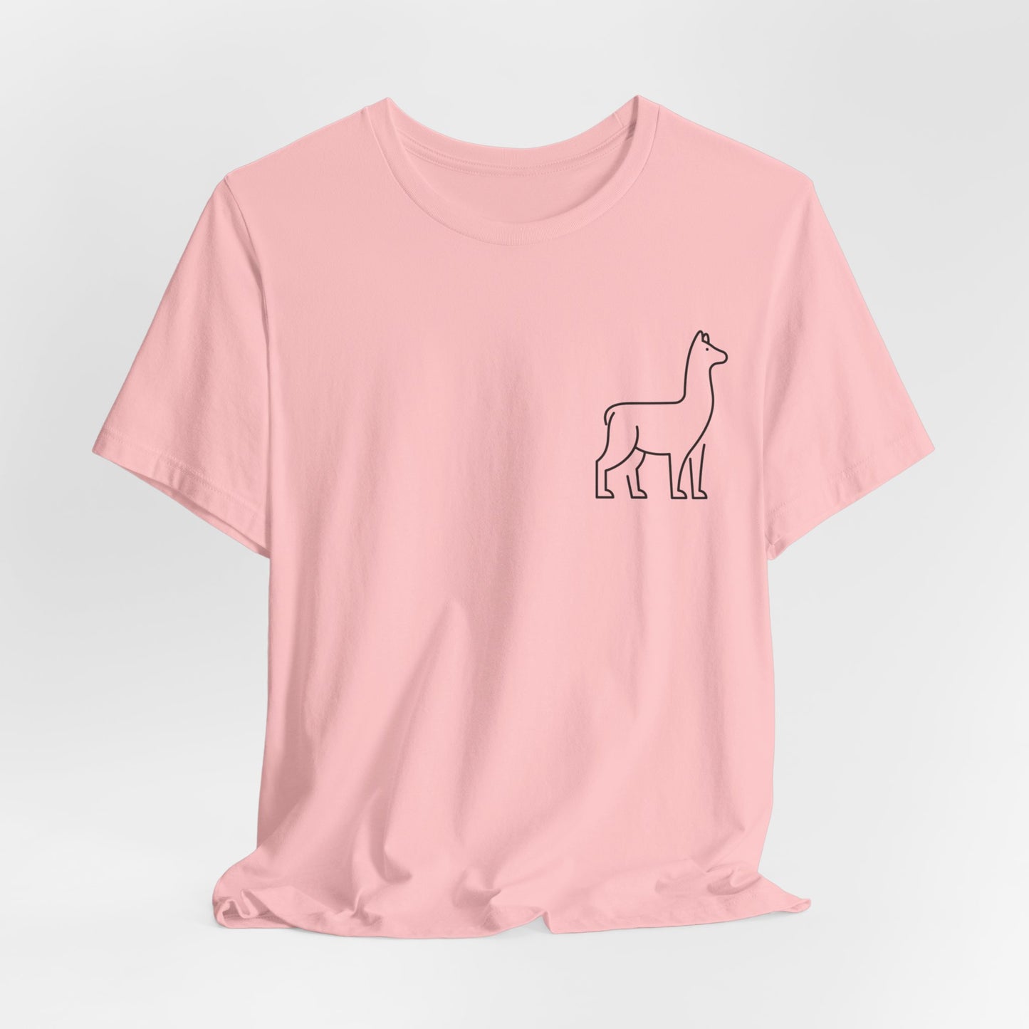 Alpaca Print Men & Women T-Shirt