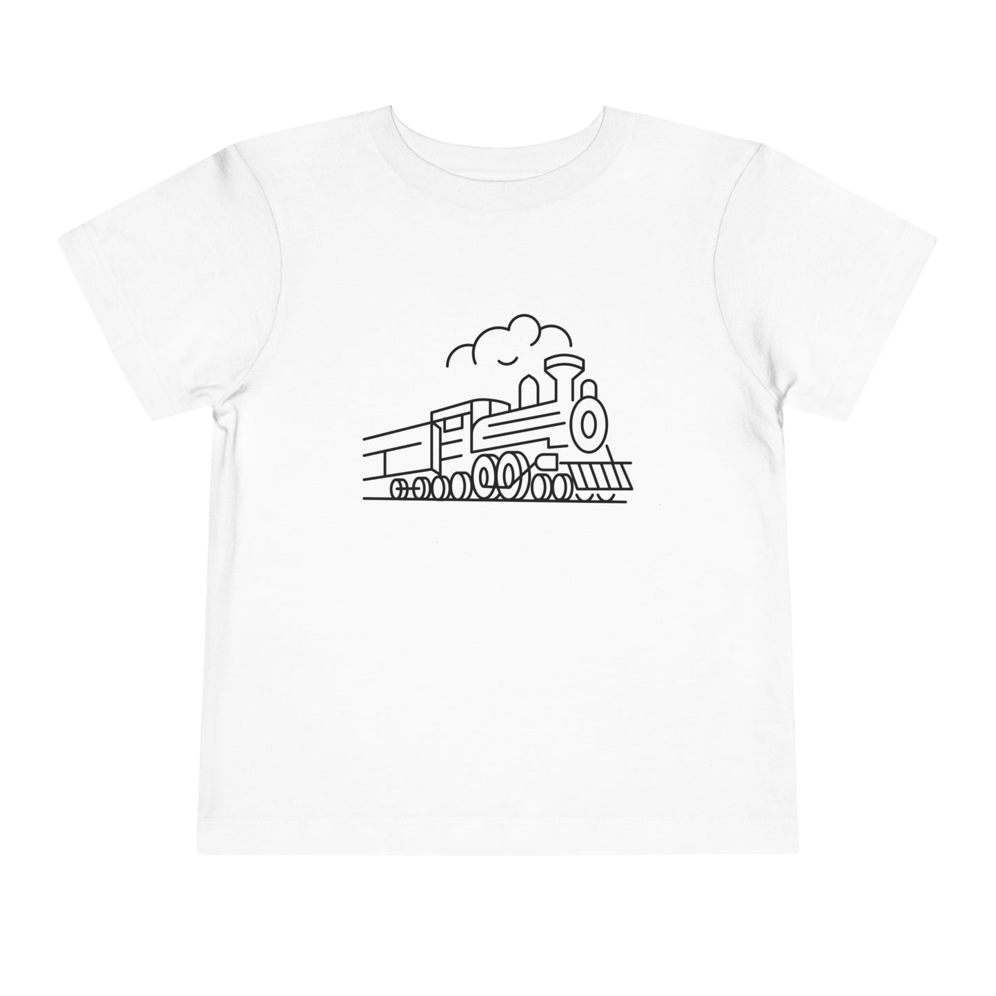 Choo-Choo Train Print Toddlers T-Shirt