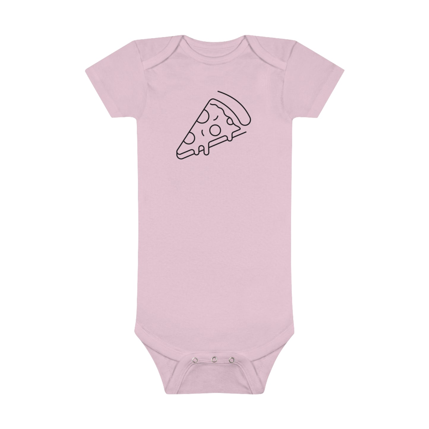 Cheesy Pizza Print Baby Onesies